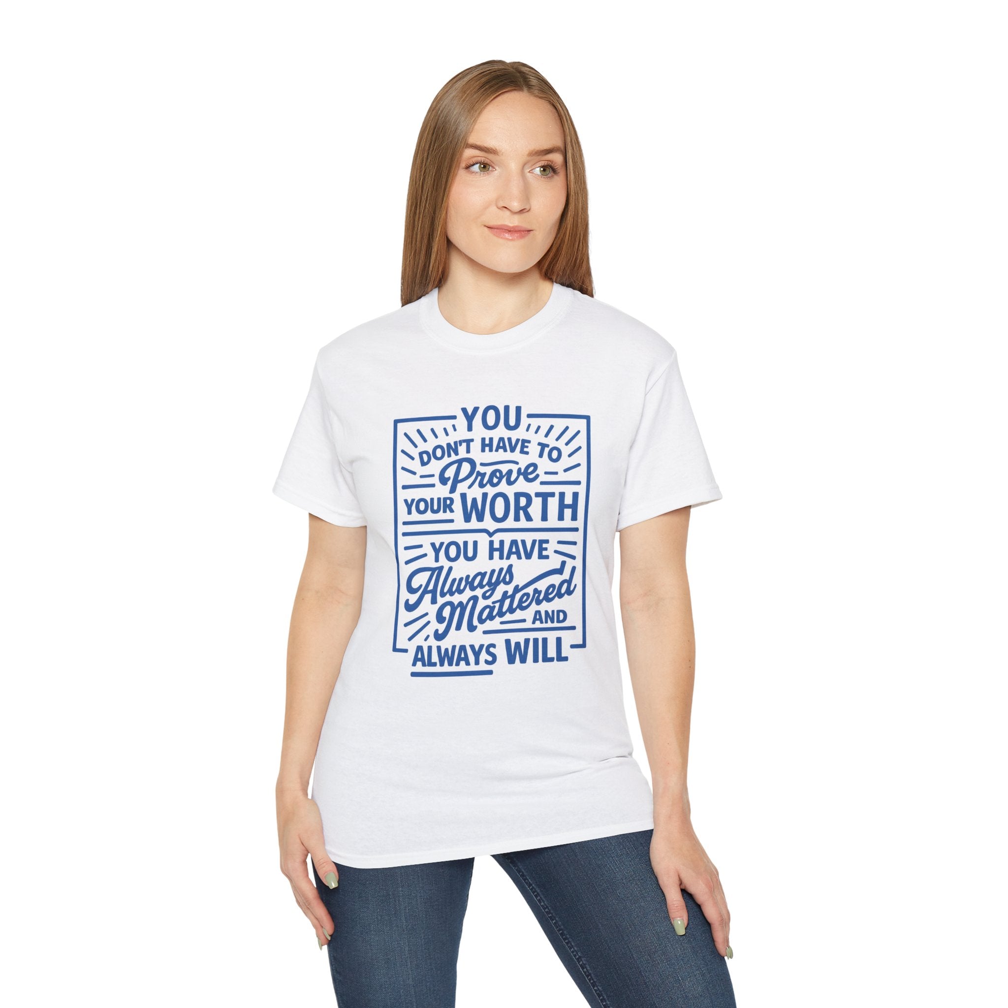 BS WETWEAR I MATTERED THEN I MATTER NOW T-SHIRT