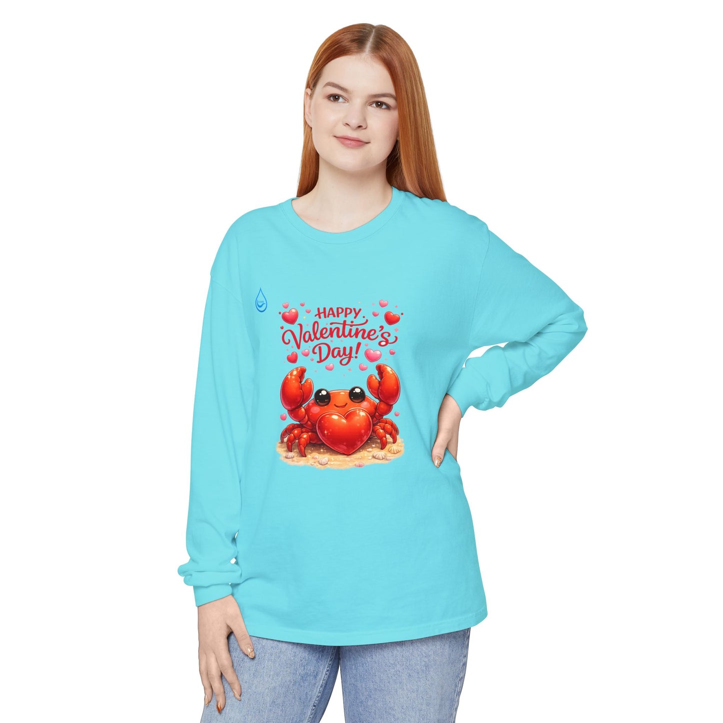 BS WETWEAR HEART CRAB LONG SLEEVE T-SHIRT