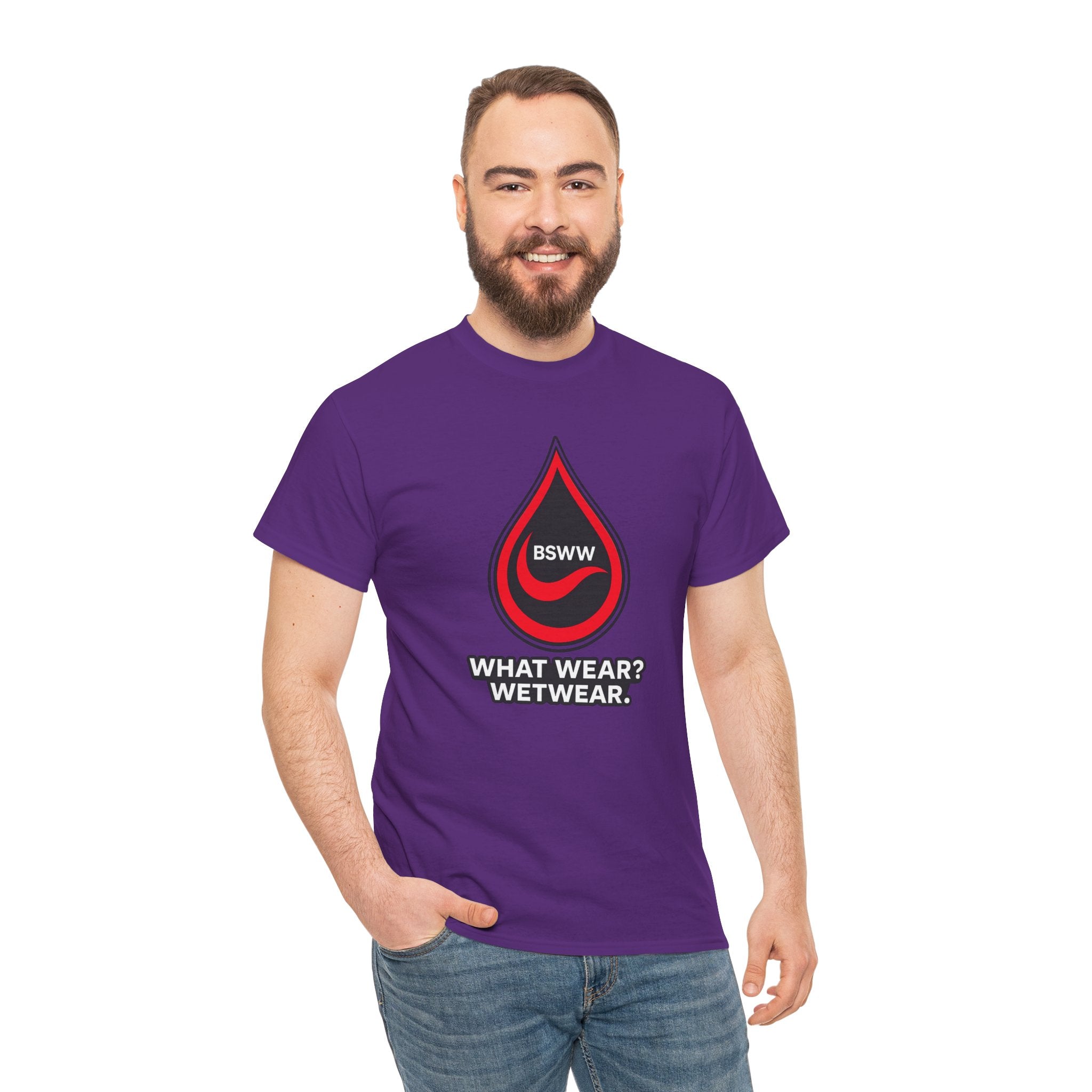 BS WETWEAR RED DROP T-SHIRT