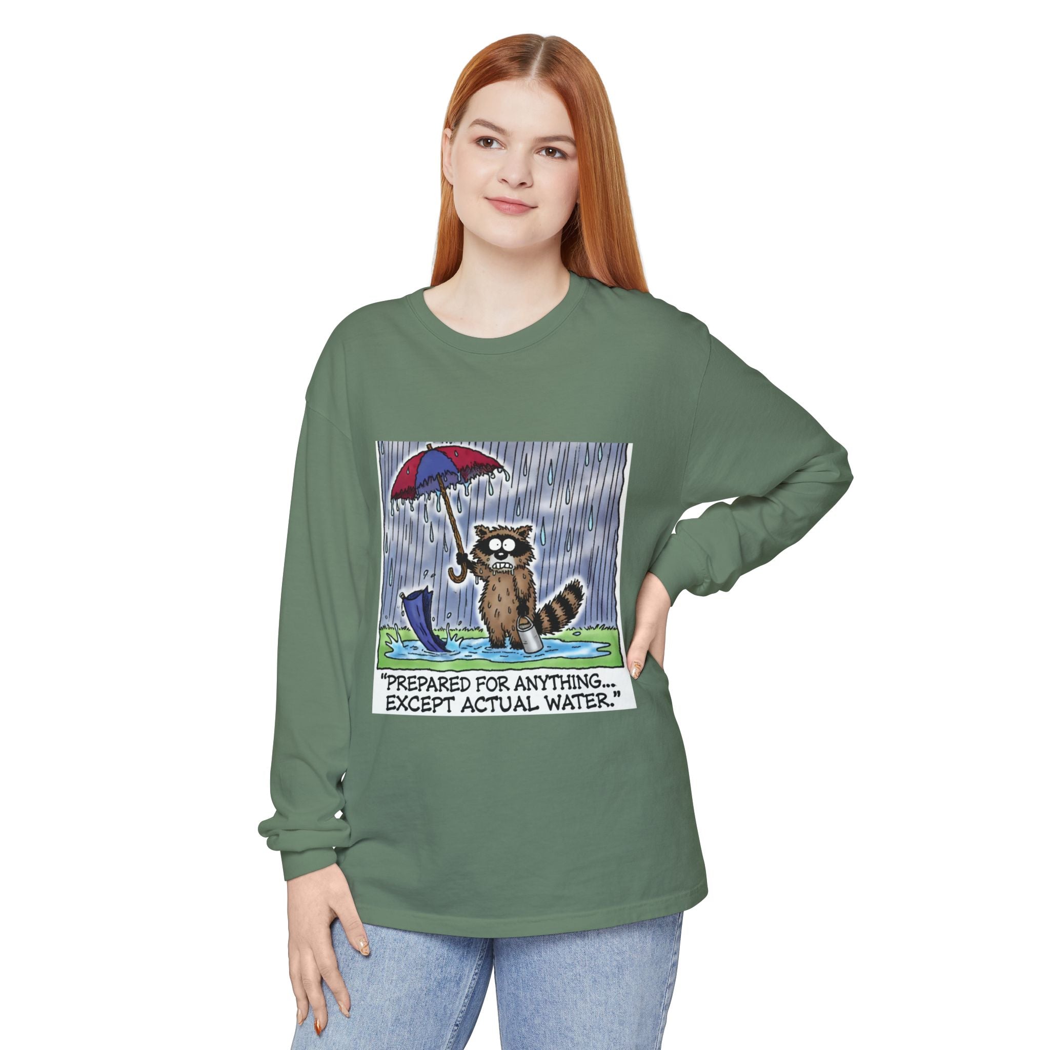 BS WETWEAR WET RACOON LONGSLEEVE TEE SHIRT