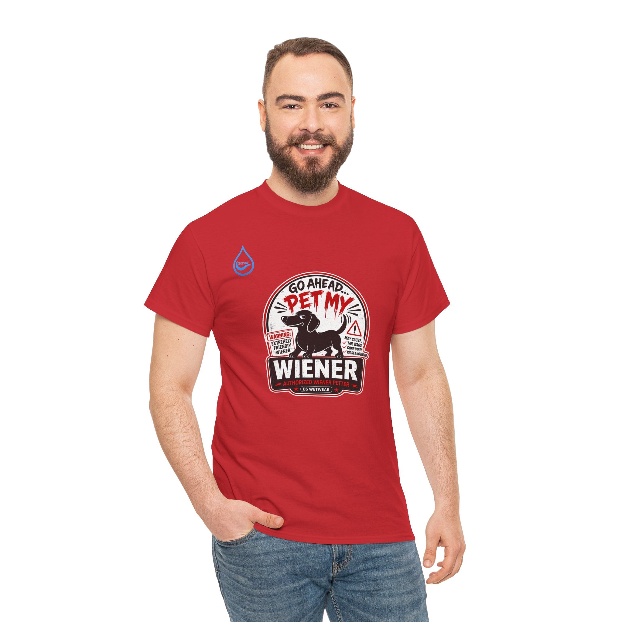 BS WETWEAR PET AT YOUR OWN RISK T-SHIRT