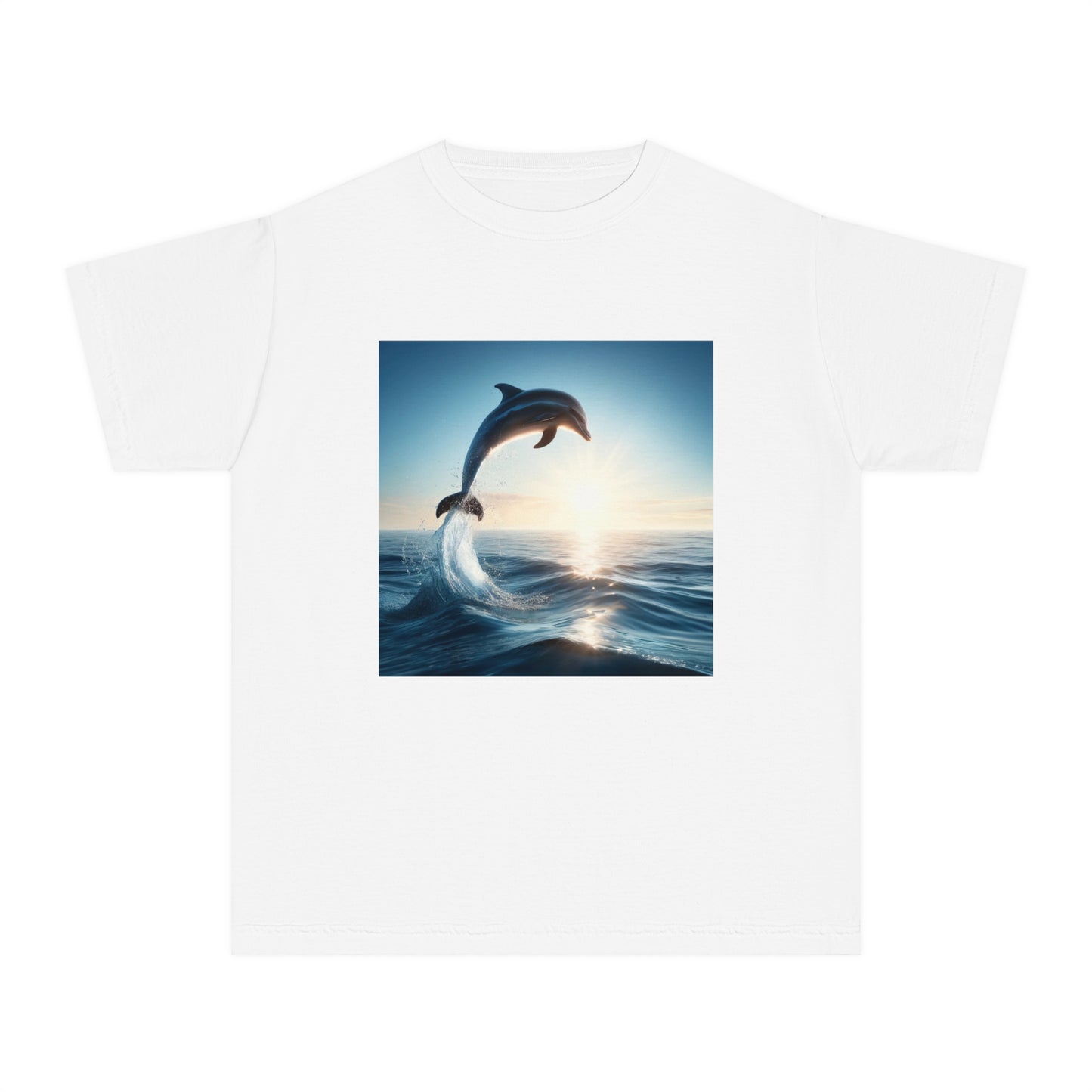 KIDS WET DOLPHIN TEE