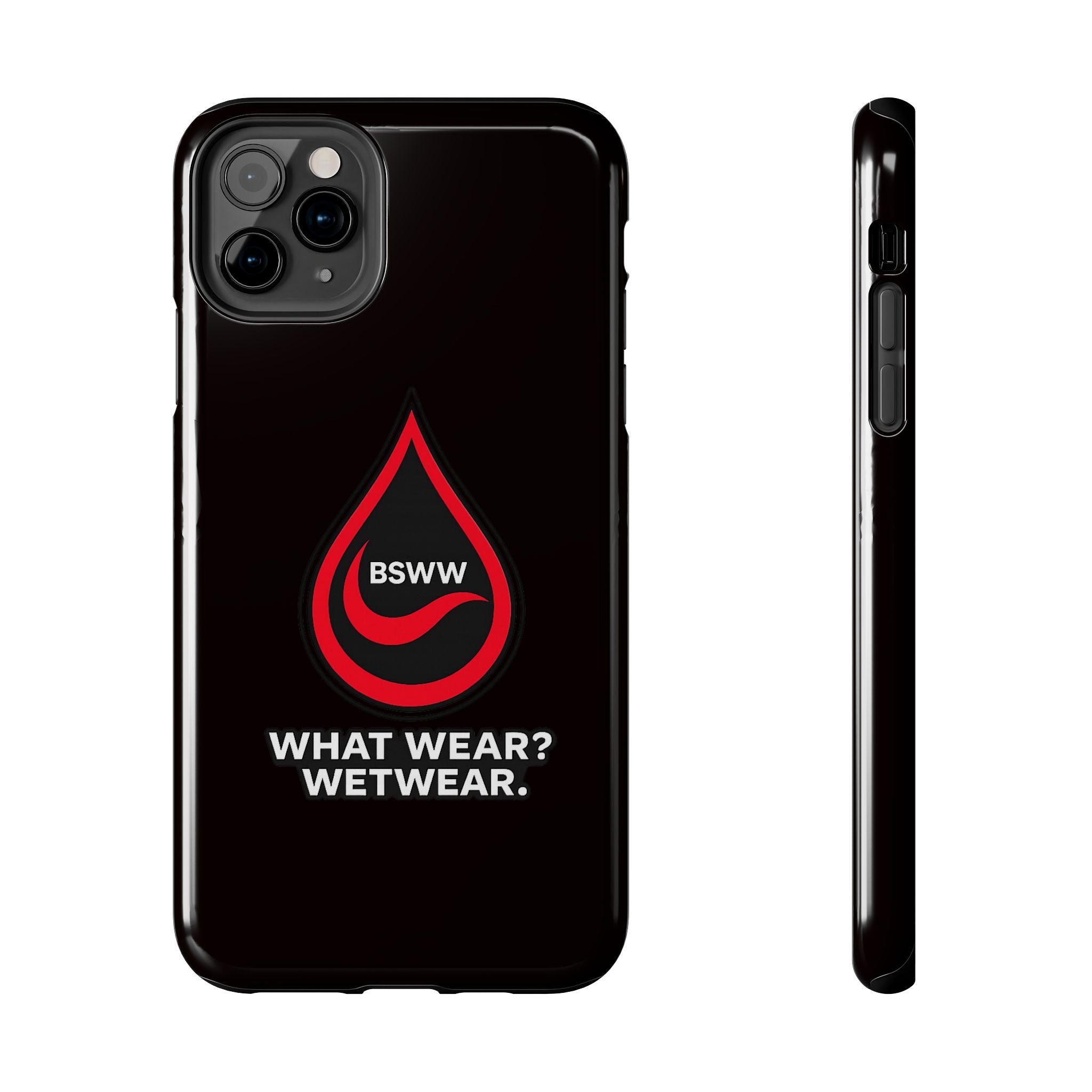 BS WETWEAR RED DROP CORE PHONE CASE
