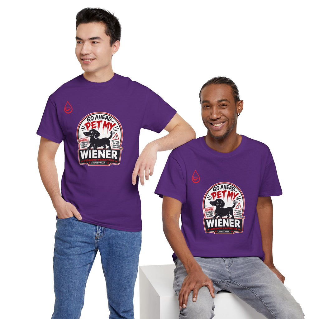 BS WETWEAR PET AT YOUR OWN RISK T-SHIRT