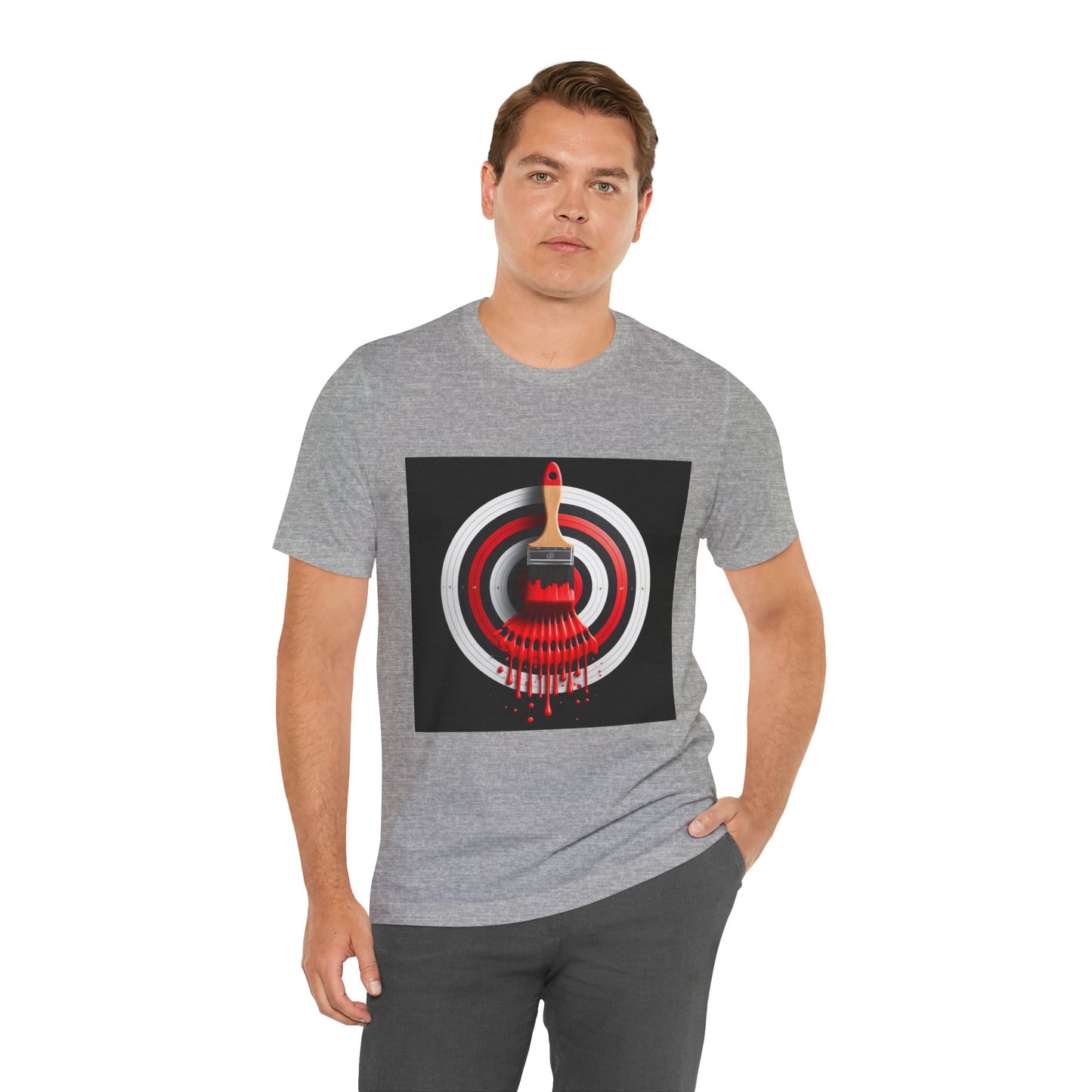 BS WETWEAR WET BULLSEYE PAINT BRUSH T-SHIRT