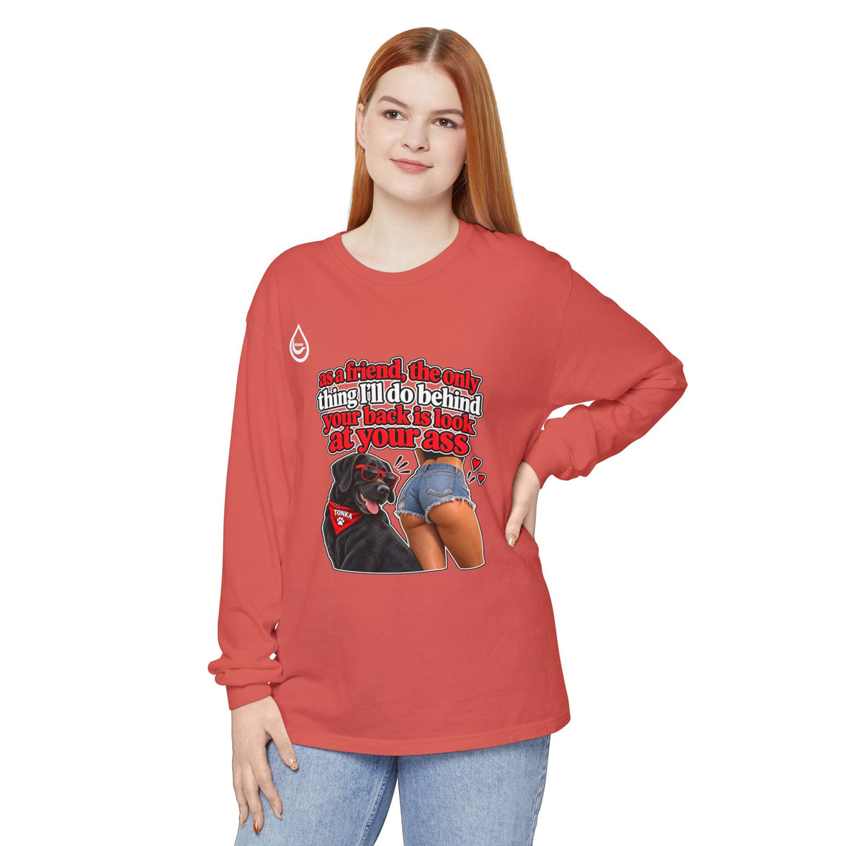 BS WETWEAR LABRADOR LOYALTY AND BOOTY APPRECIATION LONG SLEEVE T-SHIRT