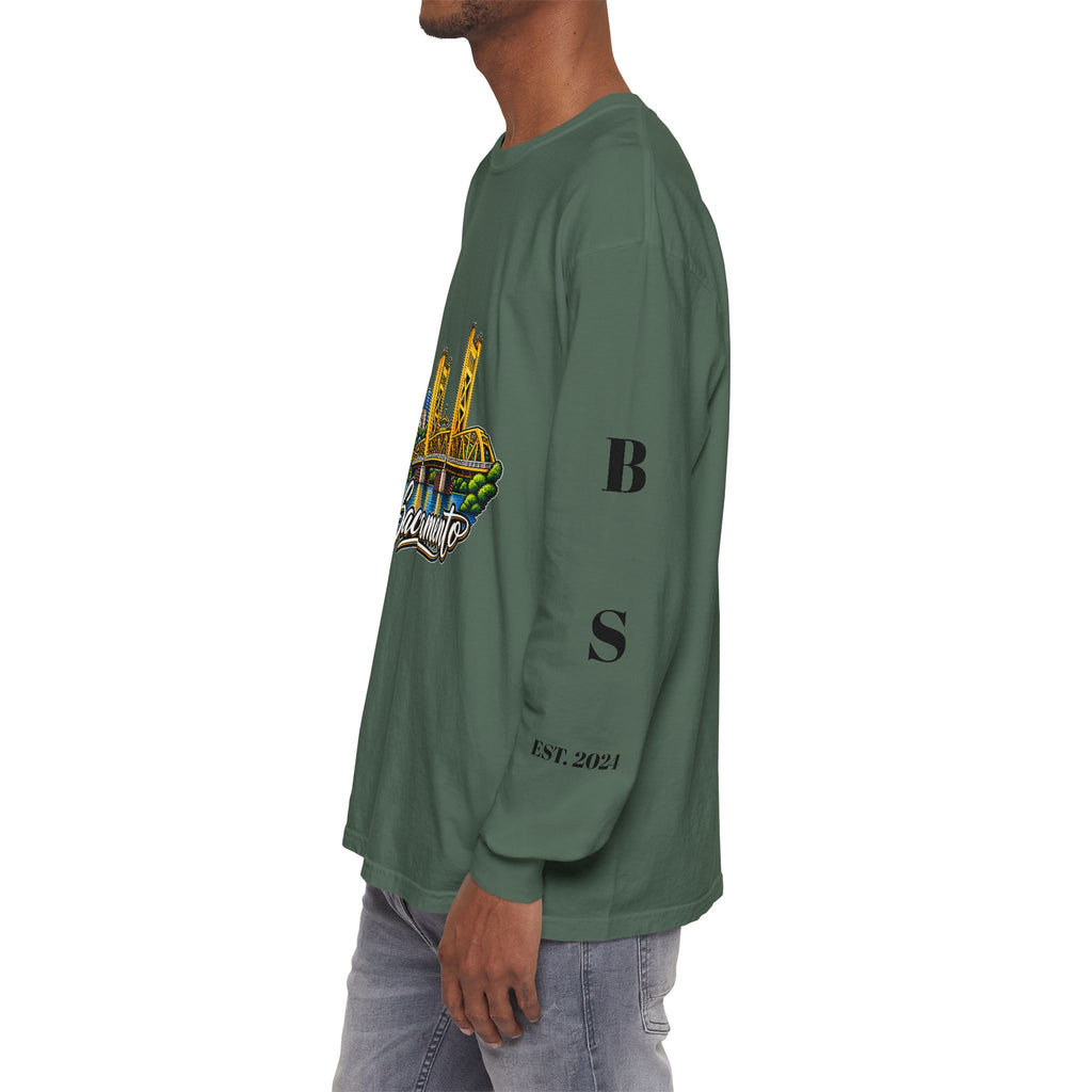 BS WETWEAR SACRAMENTO 916 CITY VIBES LONG SLEEVE T-SHIRT