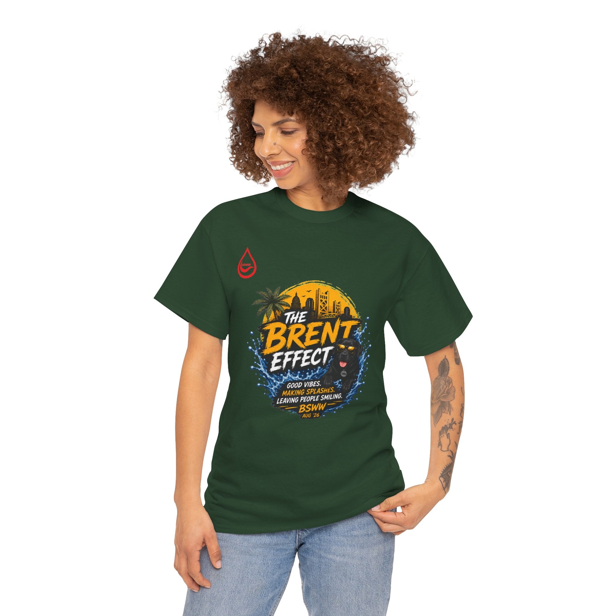 BS WETWEAR THE BRENT EFFECT LEGENDARY VIBES T-SHIRT