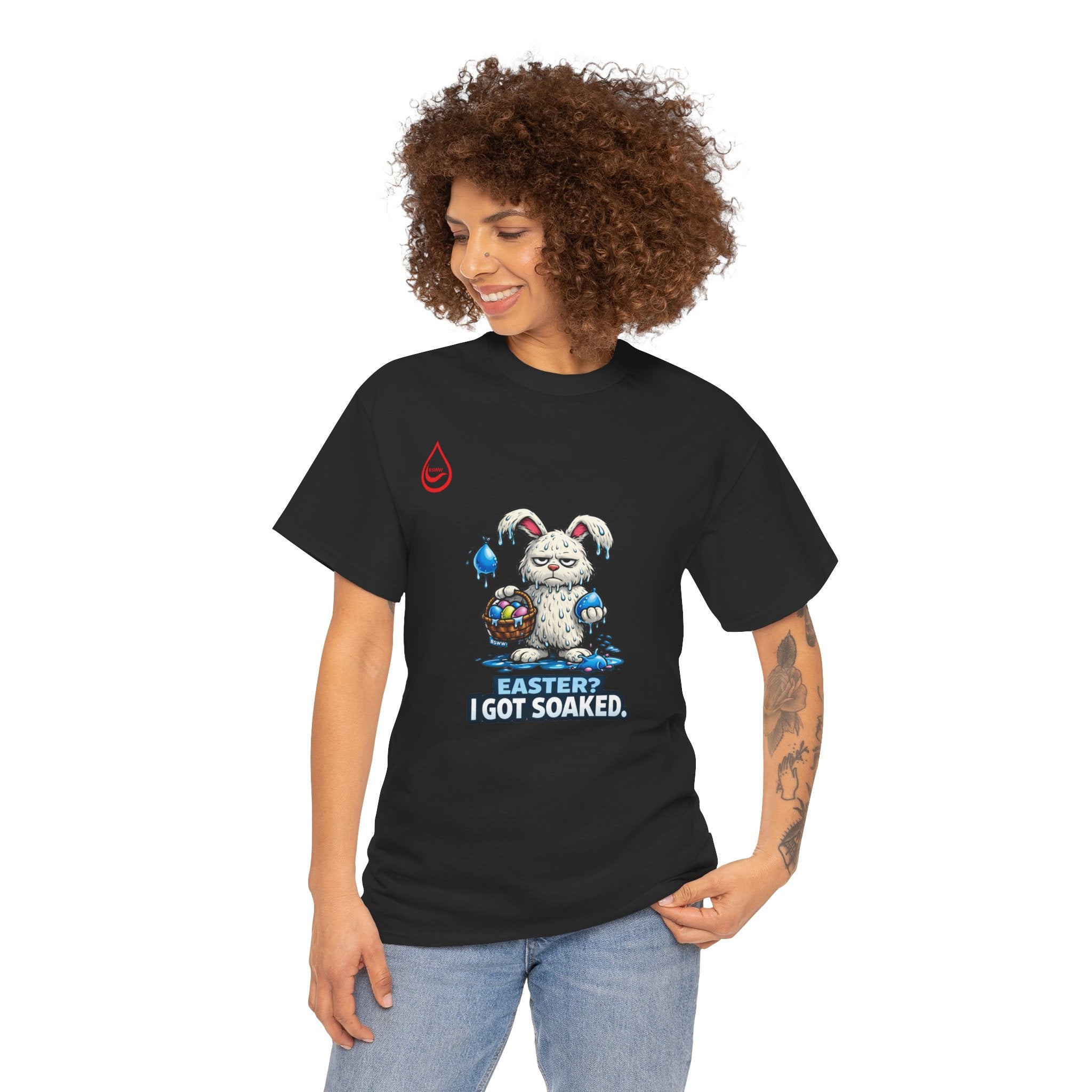 BS WETWEAR SOAKED EASTER BUNNY T-SHIRT