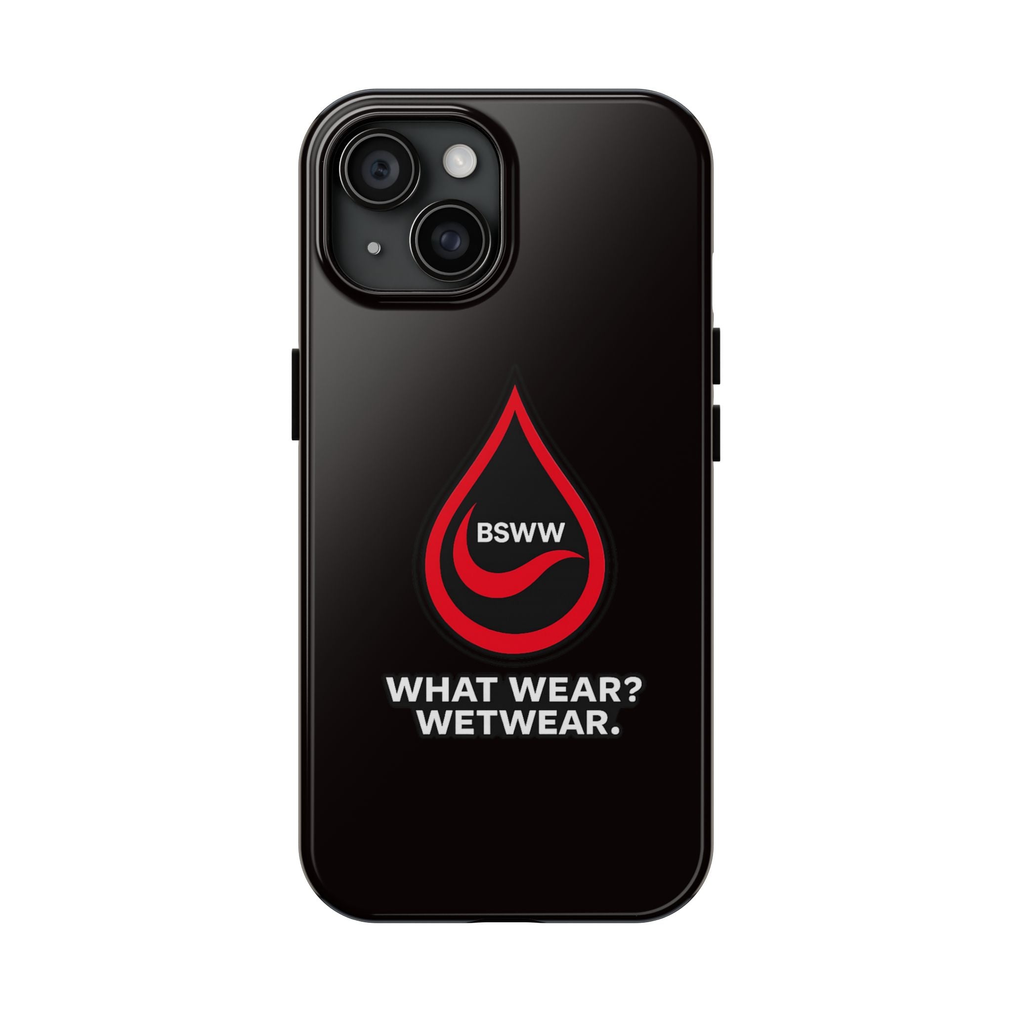 BS WETWEAR RED DROP CORE PHONE CASE