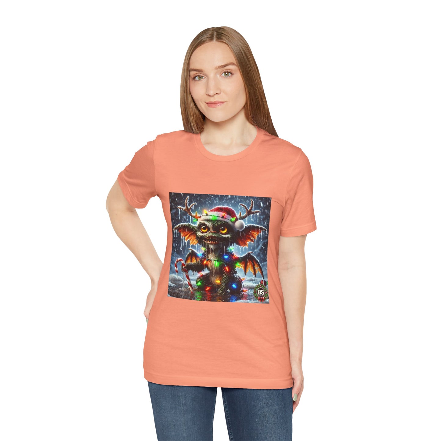 BS WETWEAR WET GREMLIN REINDEER  T-SHIRT