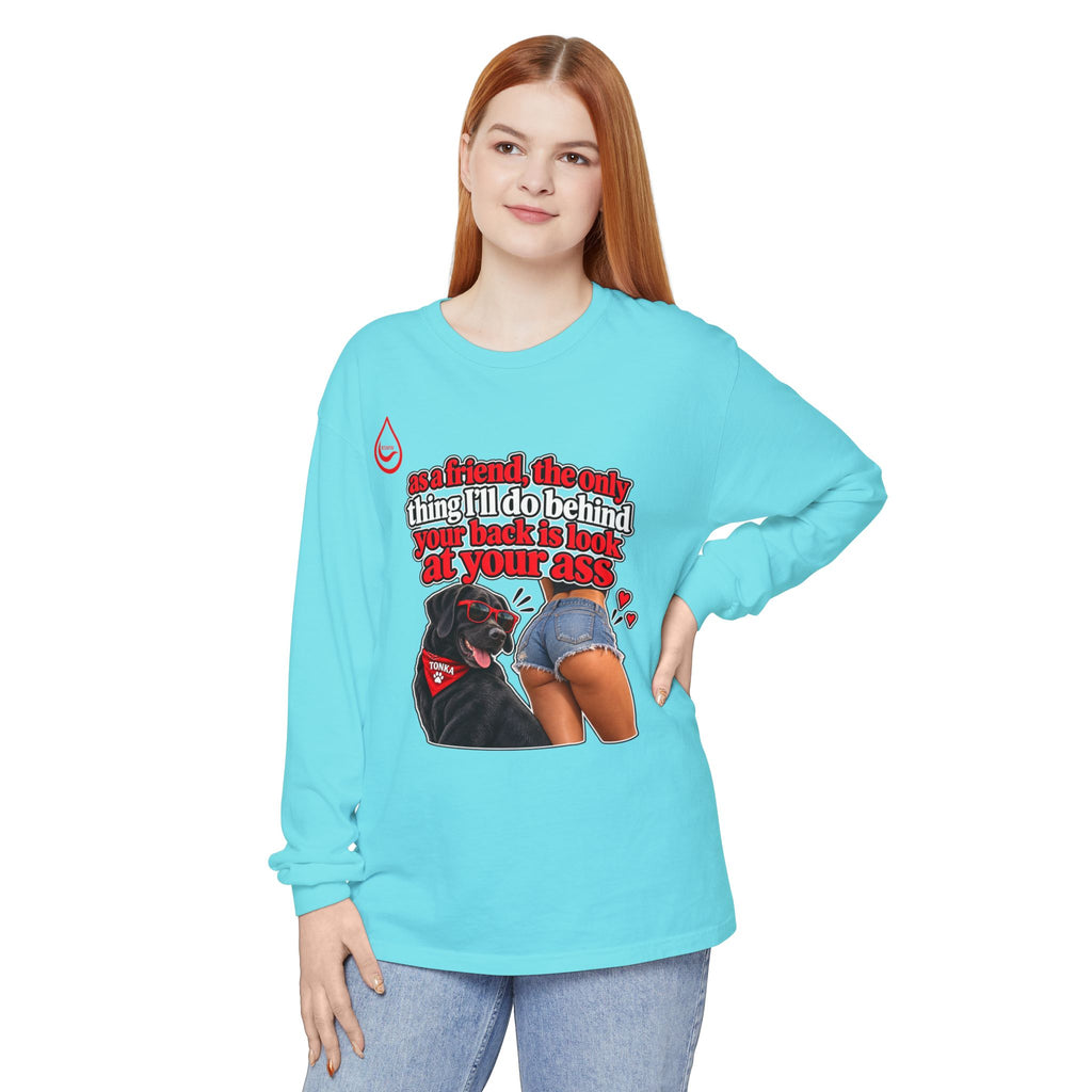 BS WETWEAR LABRADOR LOYALTY AND BOOTY APPRECIATION LONG SLEEVE T-SHIRT