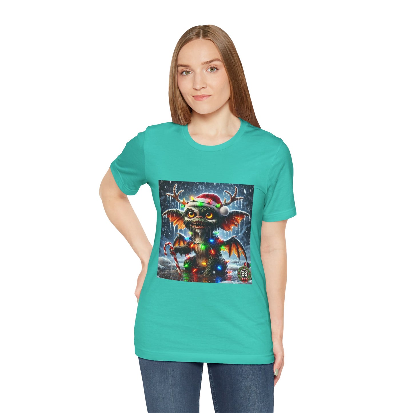 BS WETWEAR WET GREMLIN REINDEER  T-SHIRT