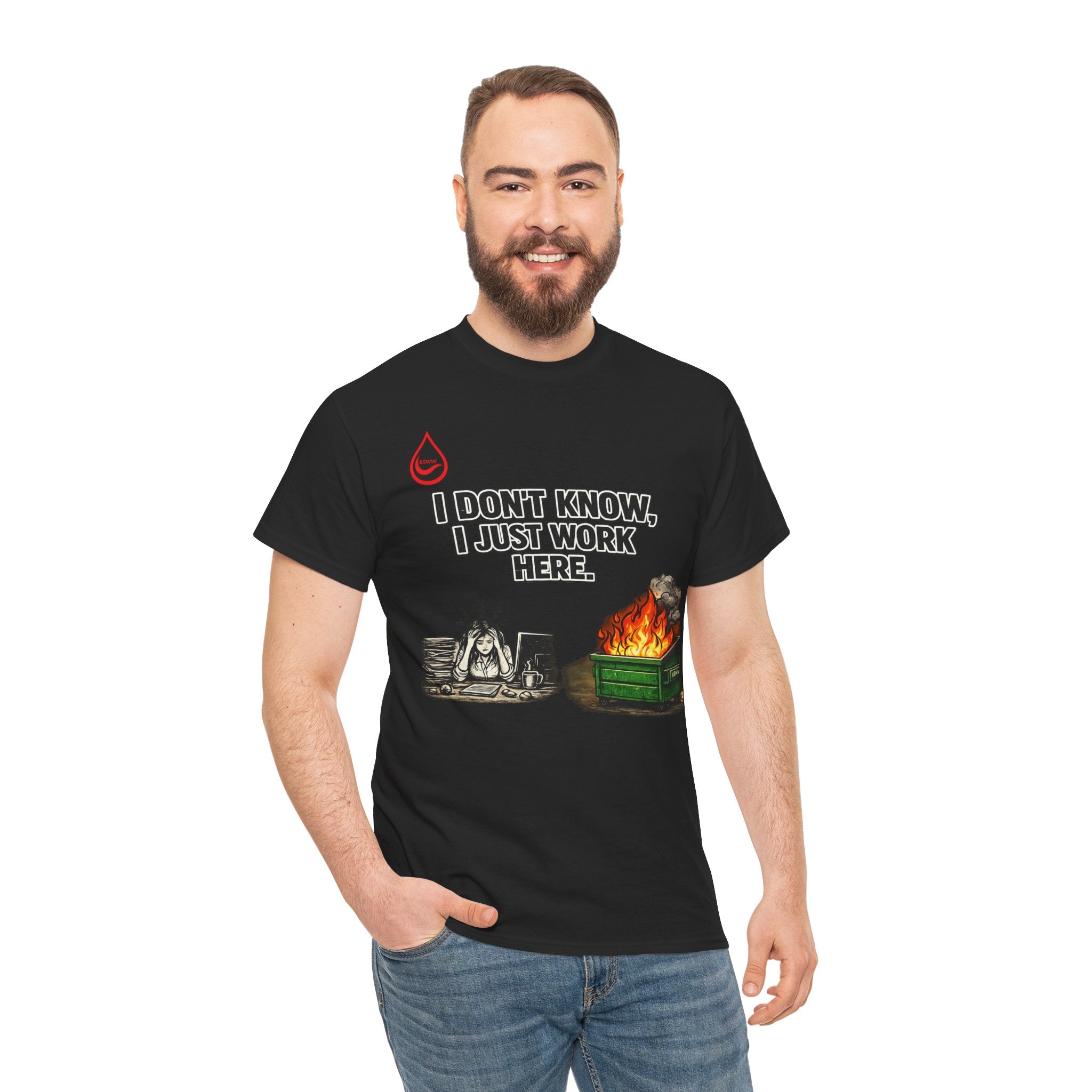 BS WETWEAR MINIMUM EFFORT, MAXIMUM CHAOS T-SHIRT