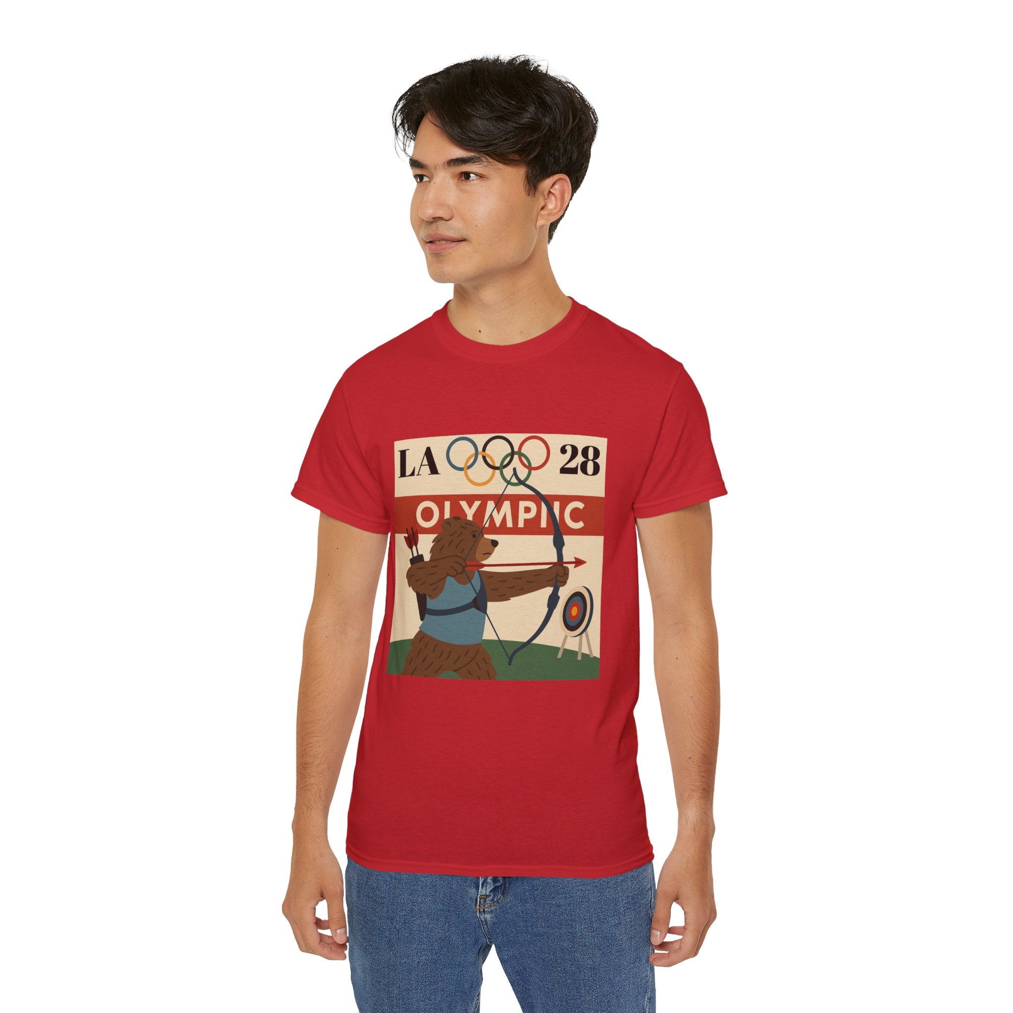 BS WETWEAR BEARCHERY: AIM, STYLE, AND PURE GRIZZLY GLORY T-SHIRT