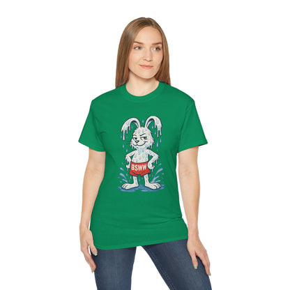 BS WETWEAR WET RABBIT – DRENCHED, DRIPPY, AND DOWNRIGHT LEGENDARY T-SHIRT