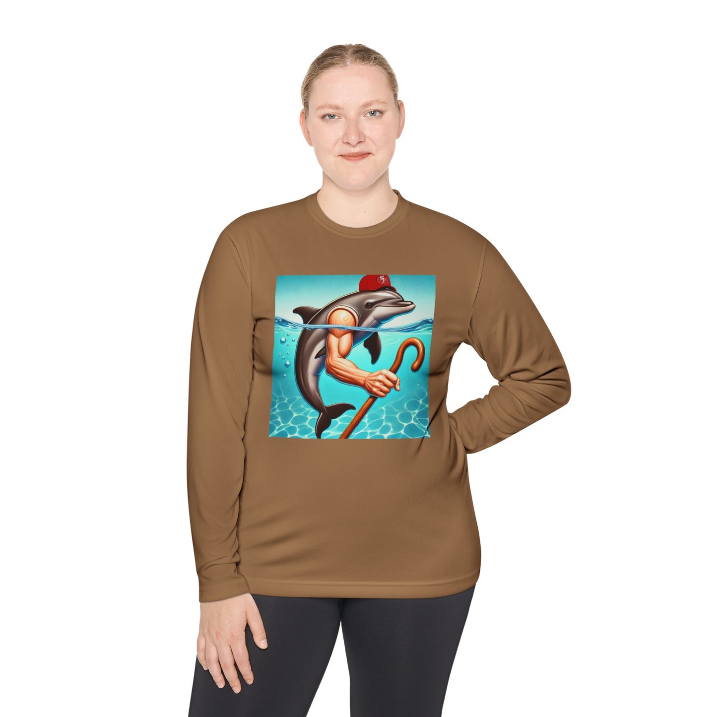 BS WETWEAR WET DADDY DOLPH LONGSLEEVE T-SHIRT
