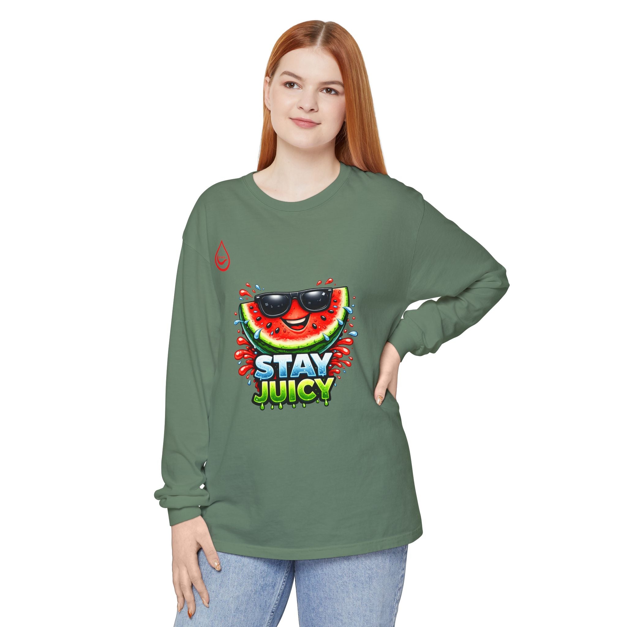 BS WETWEAR STAY JUICY LONG SLEEVE T-SHIRT