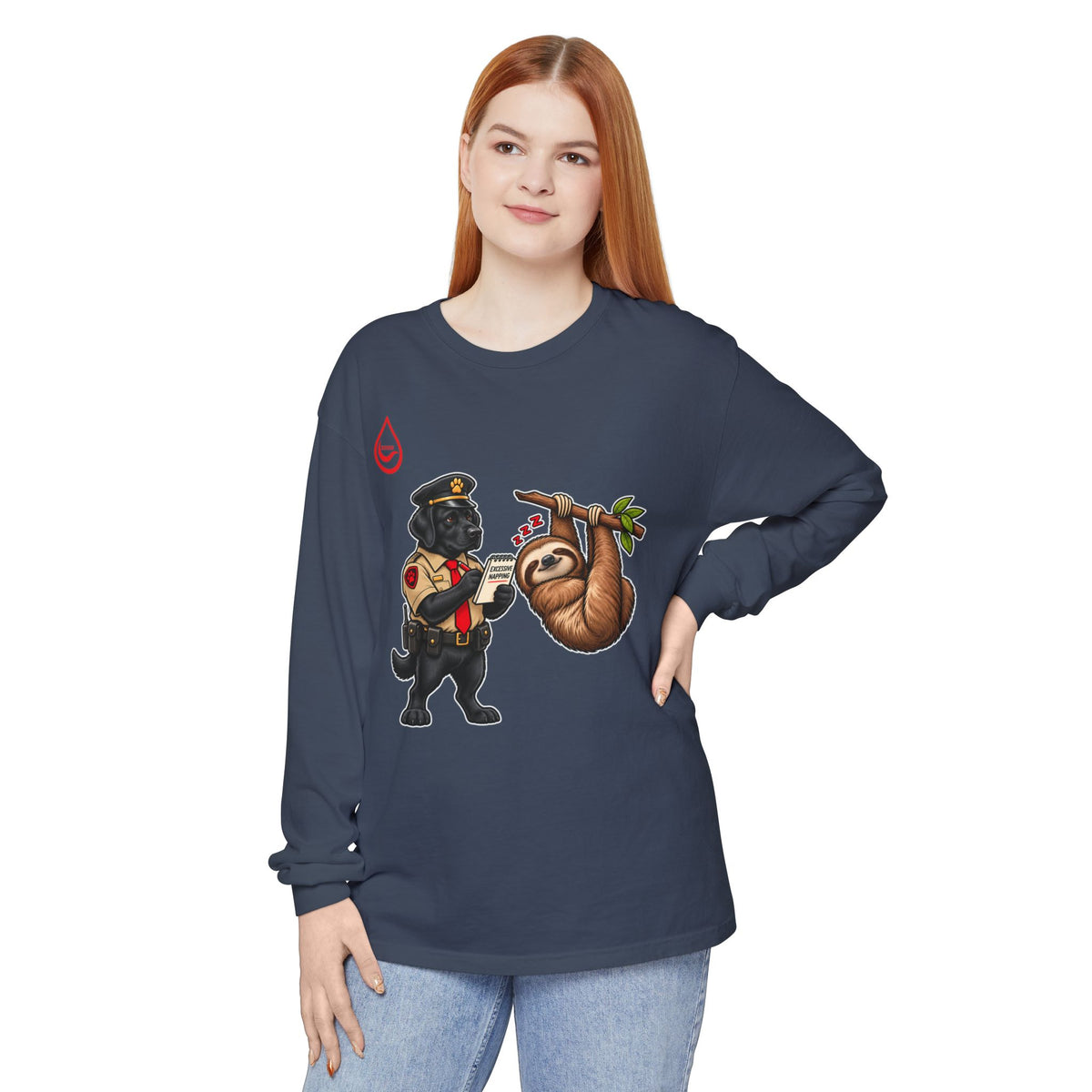 BS WETWEAR EXCESSIVE NAPPING LONG-SLEEVE T-SHIRT
