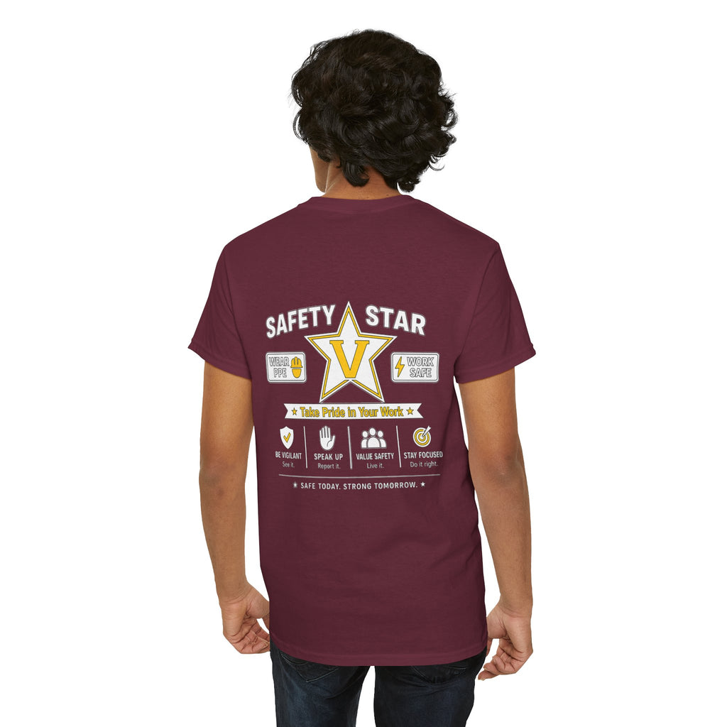 BS WETWEAR SAFETY STAR V T-SHIRT