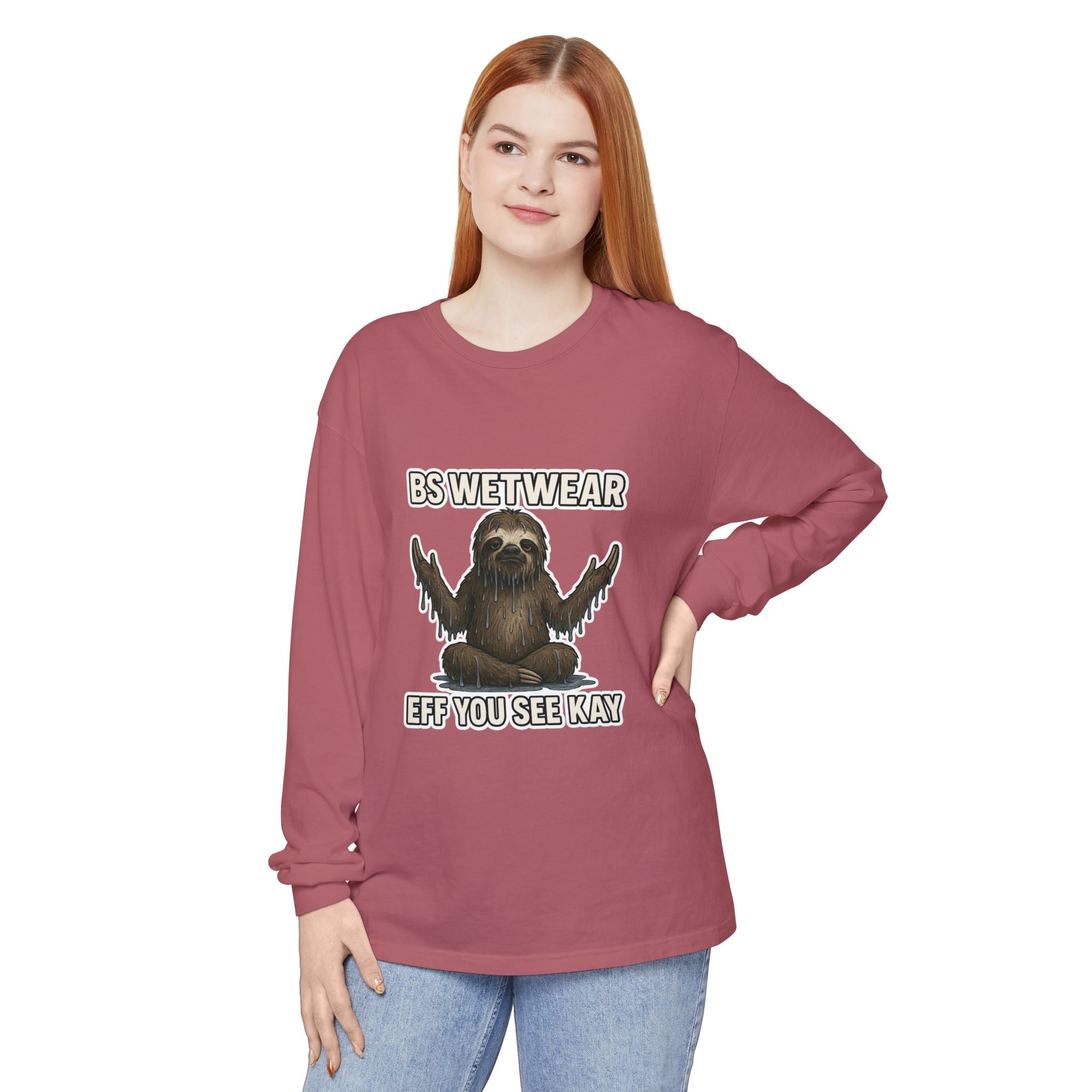 BS WETWEAR EFF-YOU ENLIGHTENMENT LONG SLEEVE T-SHIRT