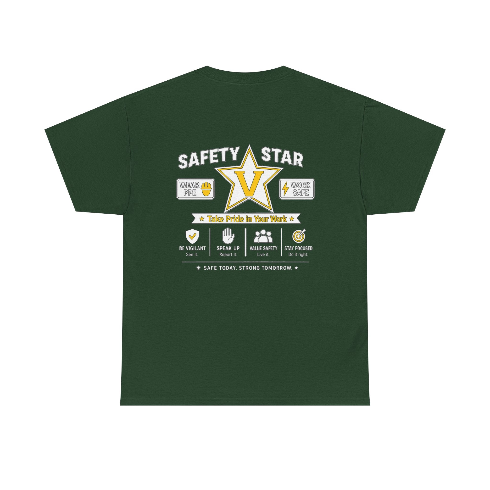 BS WETWEAR SAFETY STAR V T-SHIRT
