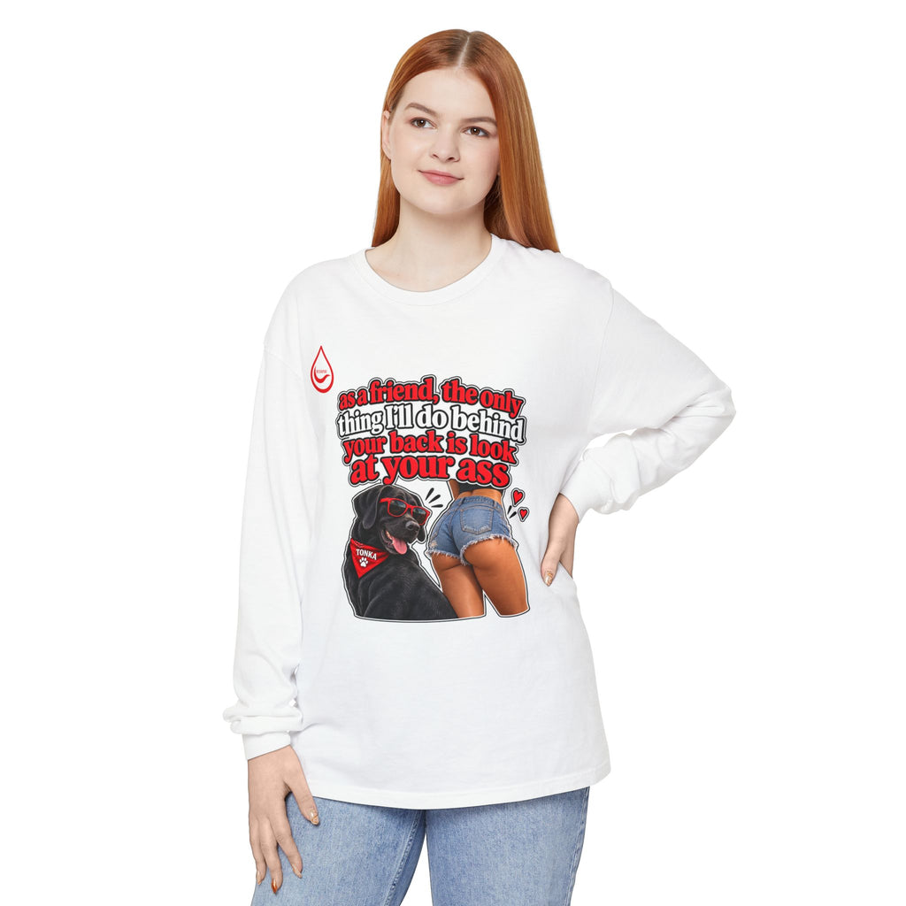 BS WETWEAR LABRADOR LOYALTY AND BOOTY APPRECIATION LONG SLEEVE T-SHIRT