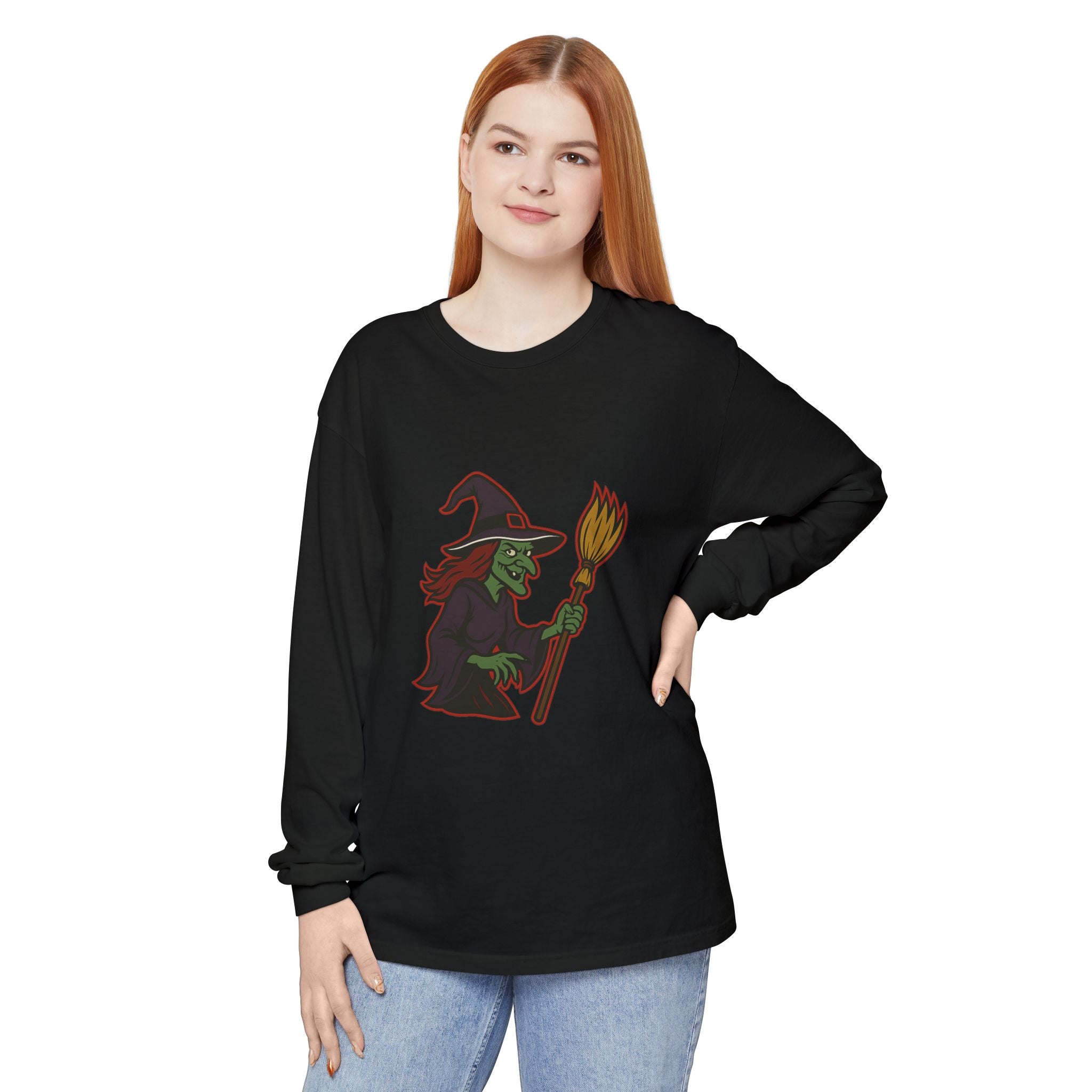 BS WETWEAR WICKEDLY DAMP WITCH  LONG SLEEVE T-SHIRT