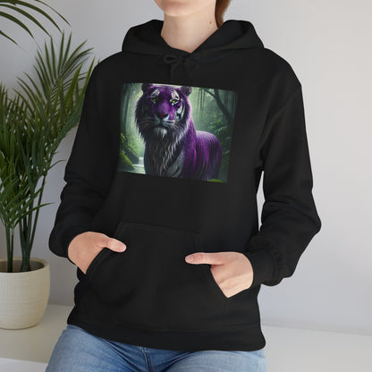 BS WETWEAR WET MAJESTIC PURPLE TIGER HOODIE