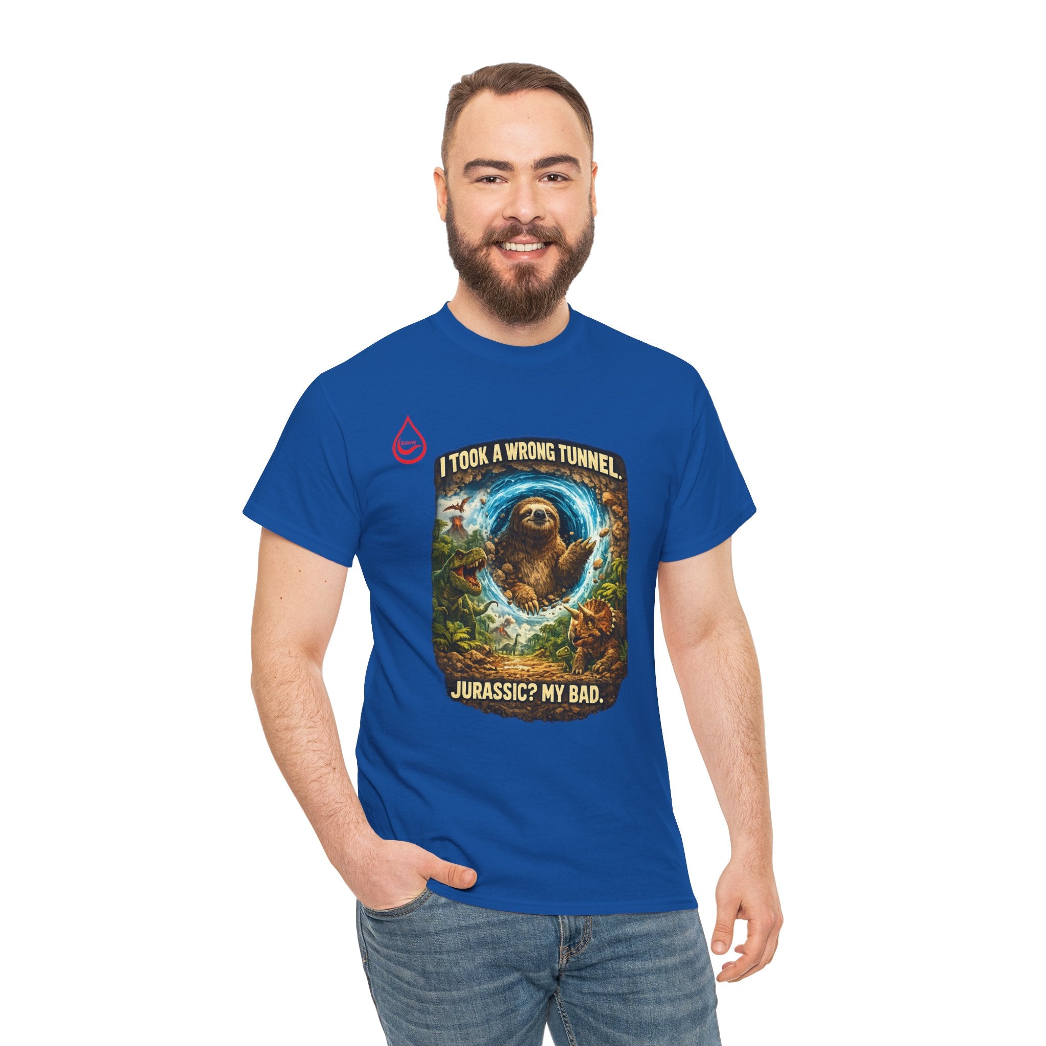 BS WETWEAR PORTAL TO PREHISTORY T-SHIRT