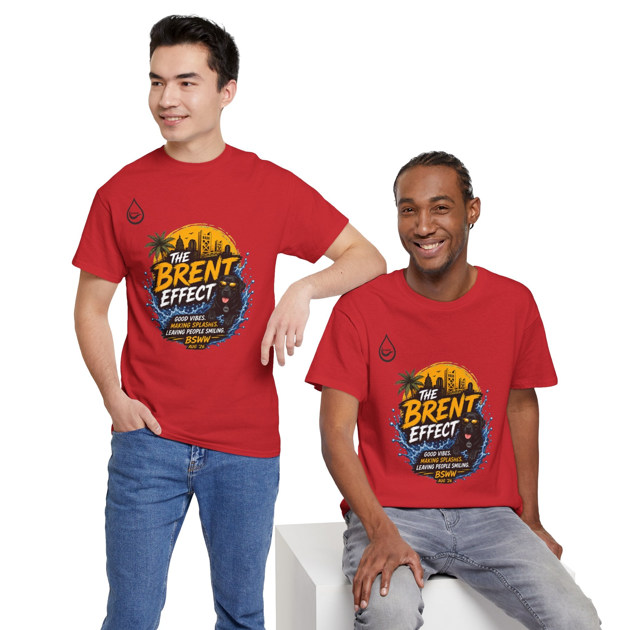 BS WETWEAR THE BRENT EFFECT LEGENDARY VIBES T-SHIRT