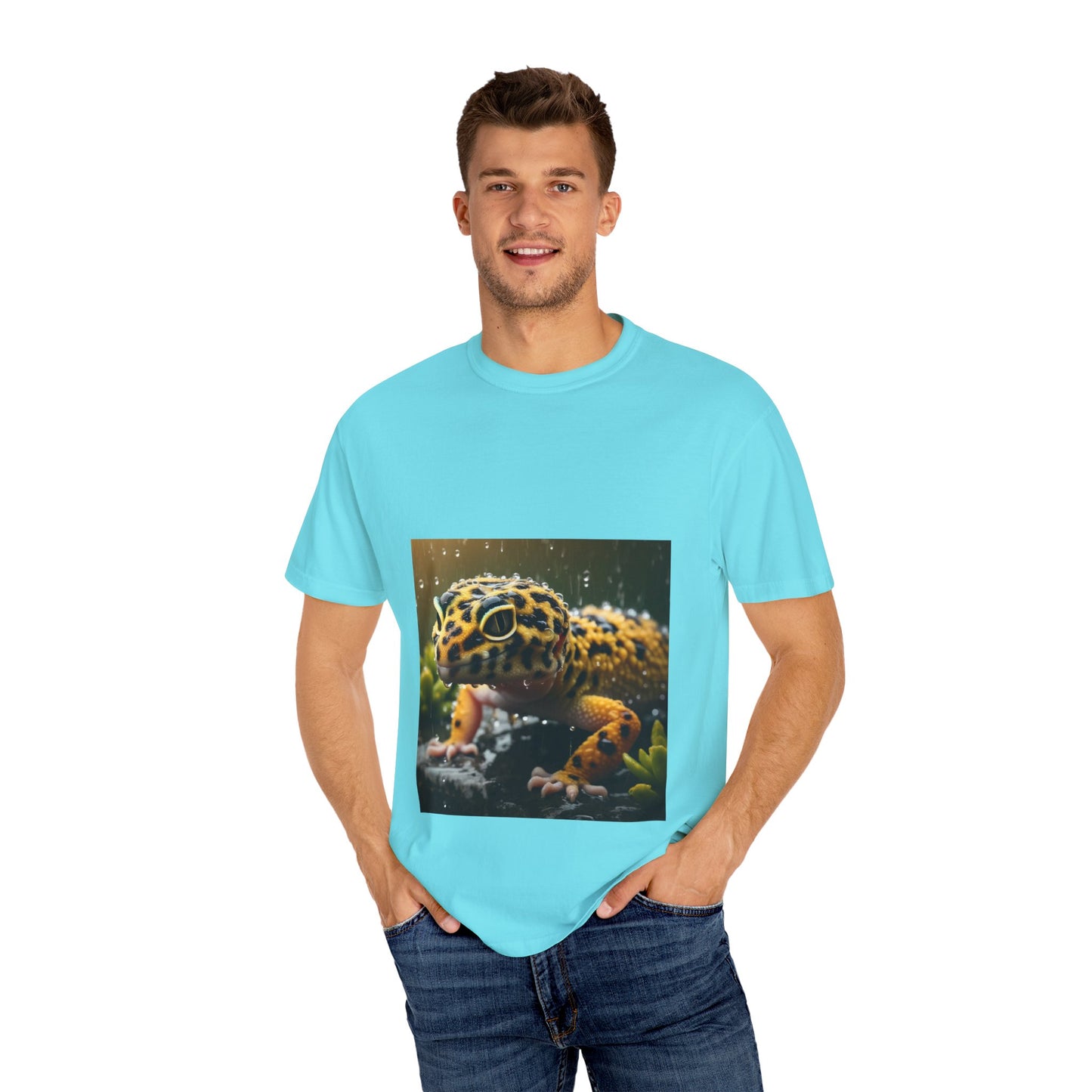 WET LEOPARD GECKO TEE