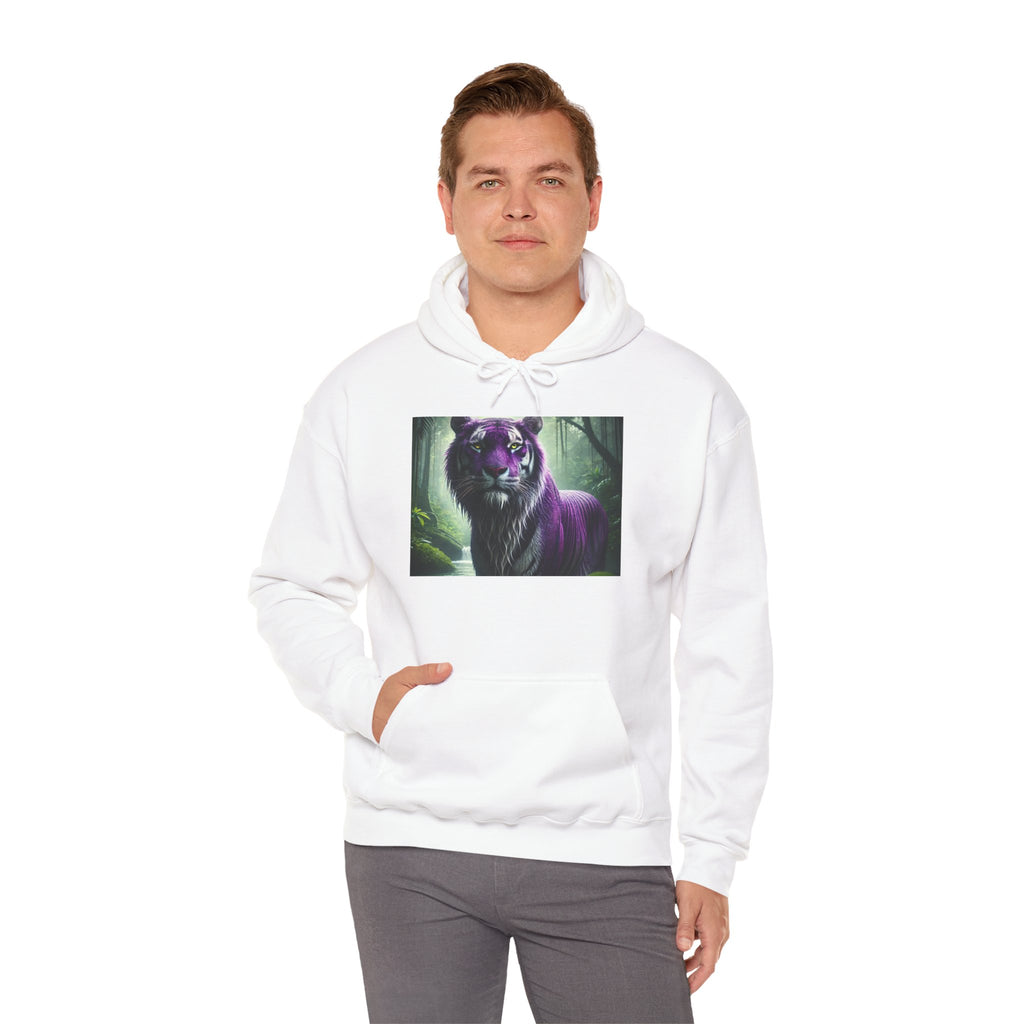 BS WETWEAR WET MAJESTIC PURPLE TIGER HOODIE