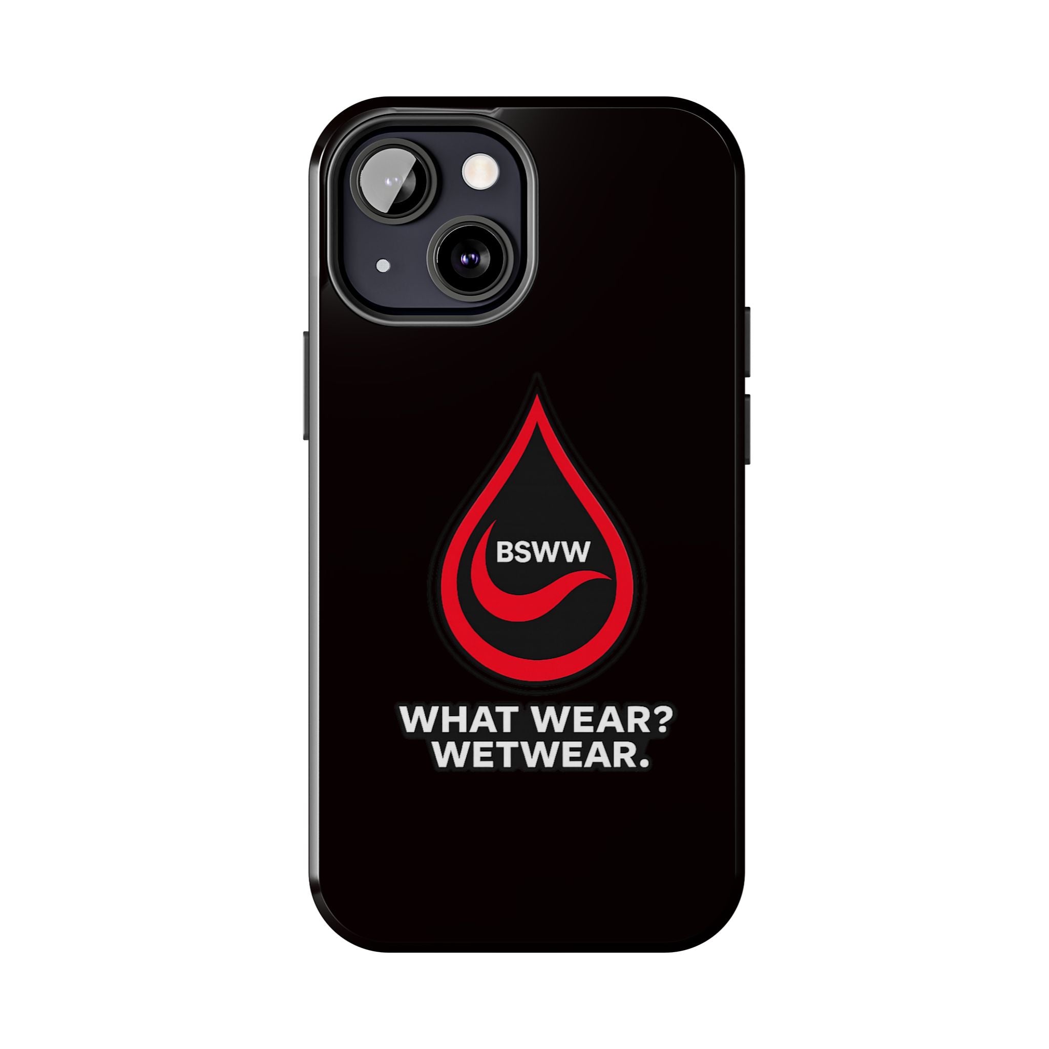BS WETWEAR RED DROP CORE PHONE CASE