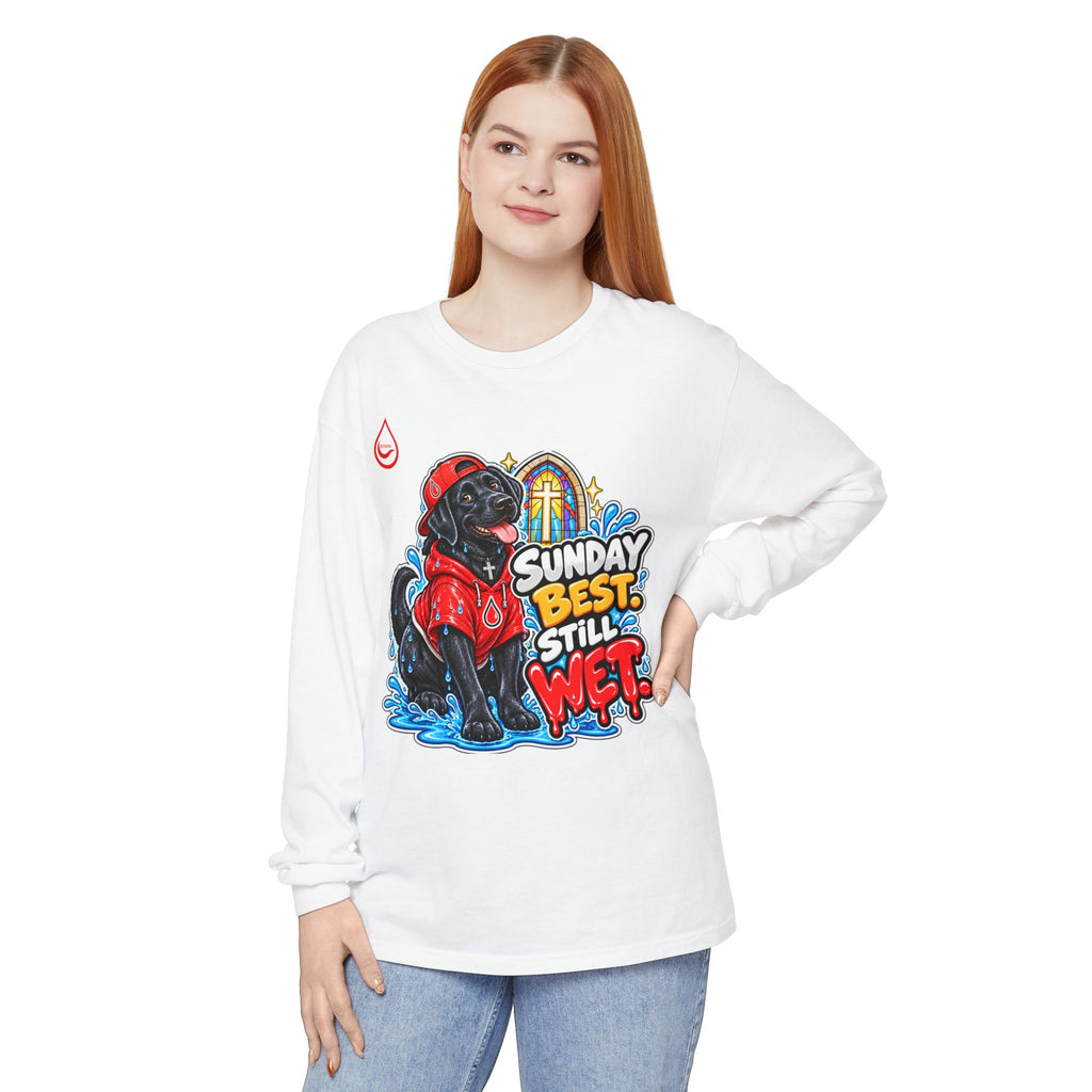 BS WETWEAR SUNDAY SERVICE SPLASH SQUAD LONG SLEEVE T-SHIRT