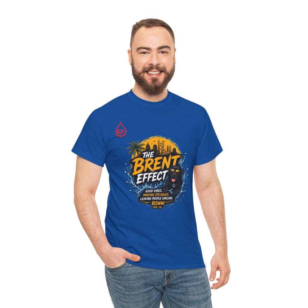 BS WETWEAR THE BRENT EFFECT LEGENDARY VIBES T-SHIRT