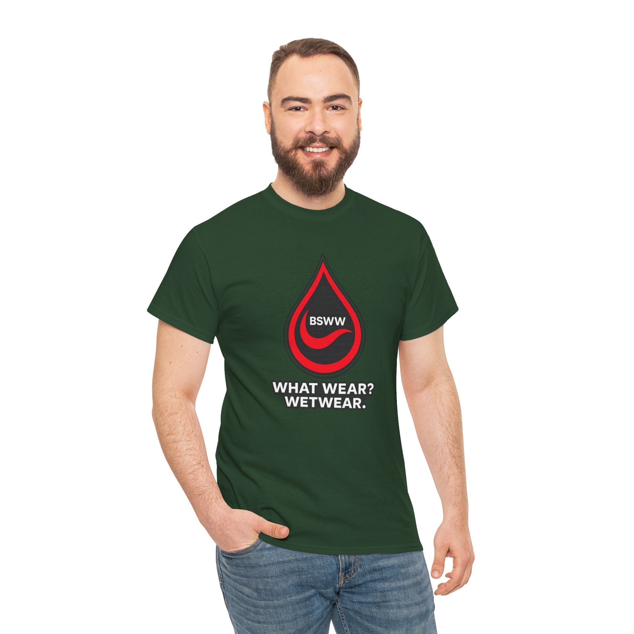 BS WETWEAR RED DROP T-SHIRT