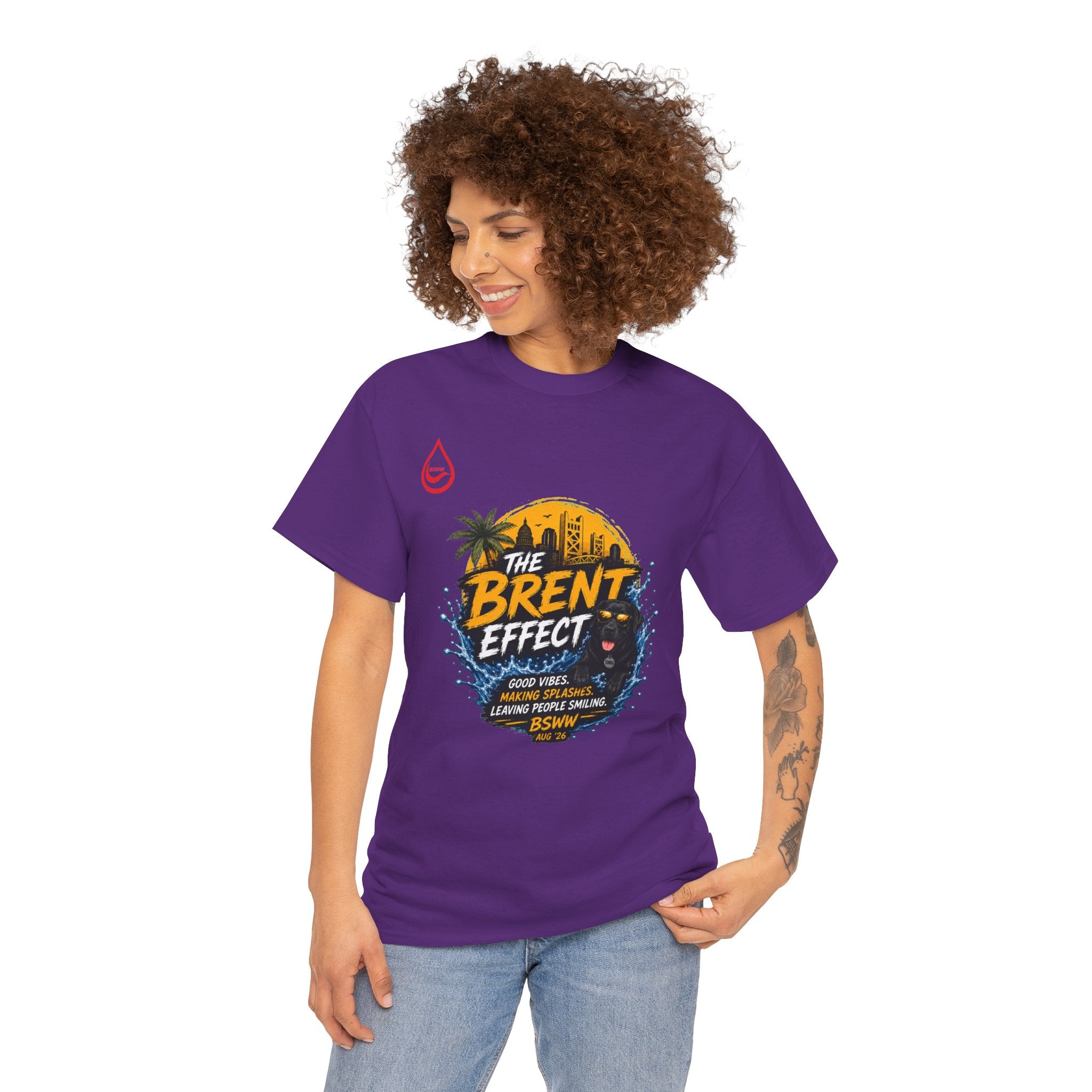 BS WETWEAR THE BRENT EFFECT LEGENDARY VIBES T-SHIRT