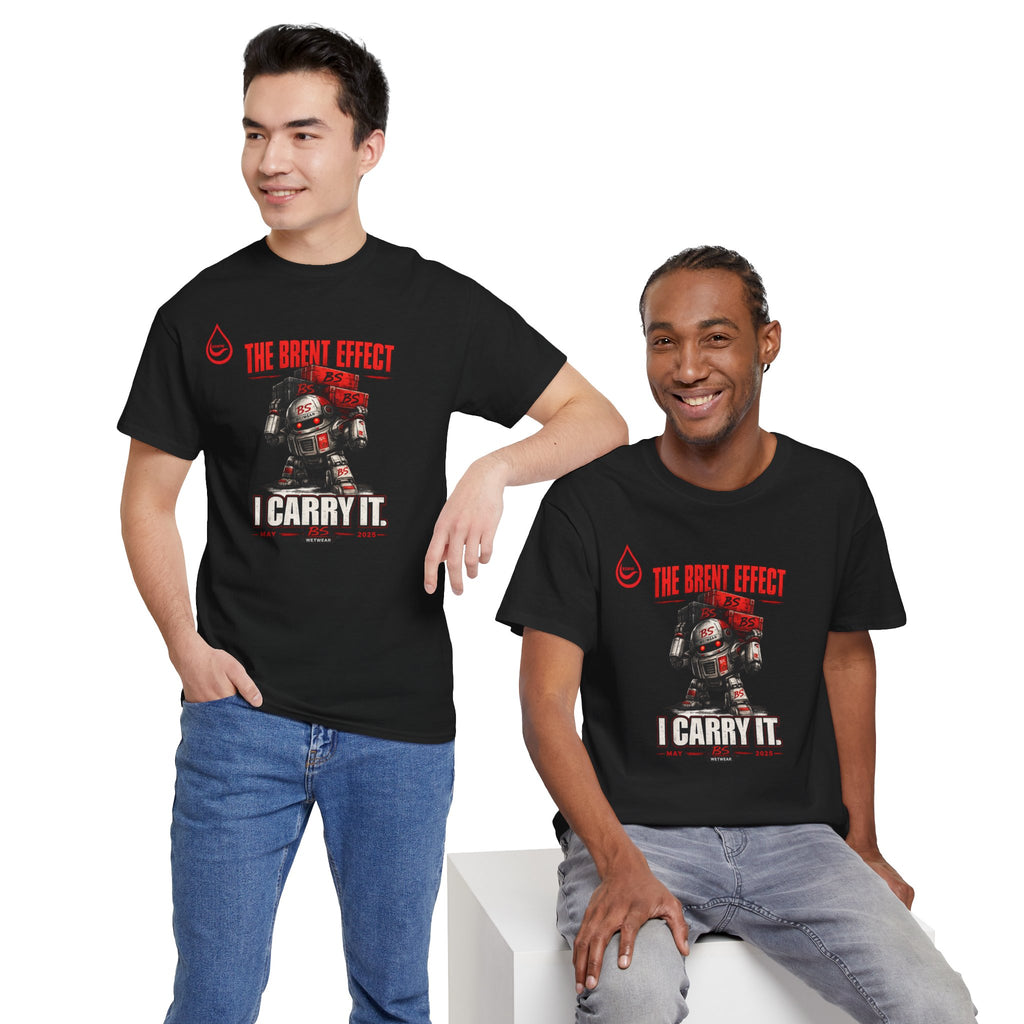 BS WETWEAR THE BRENT EFFECT BUILT FROM BS T-SHIRT