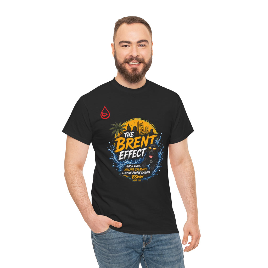 BS WETWEAR THE BRENT EFFECT LEGENDARY VIBES T-SHIRT
