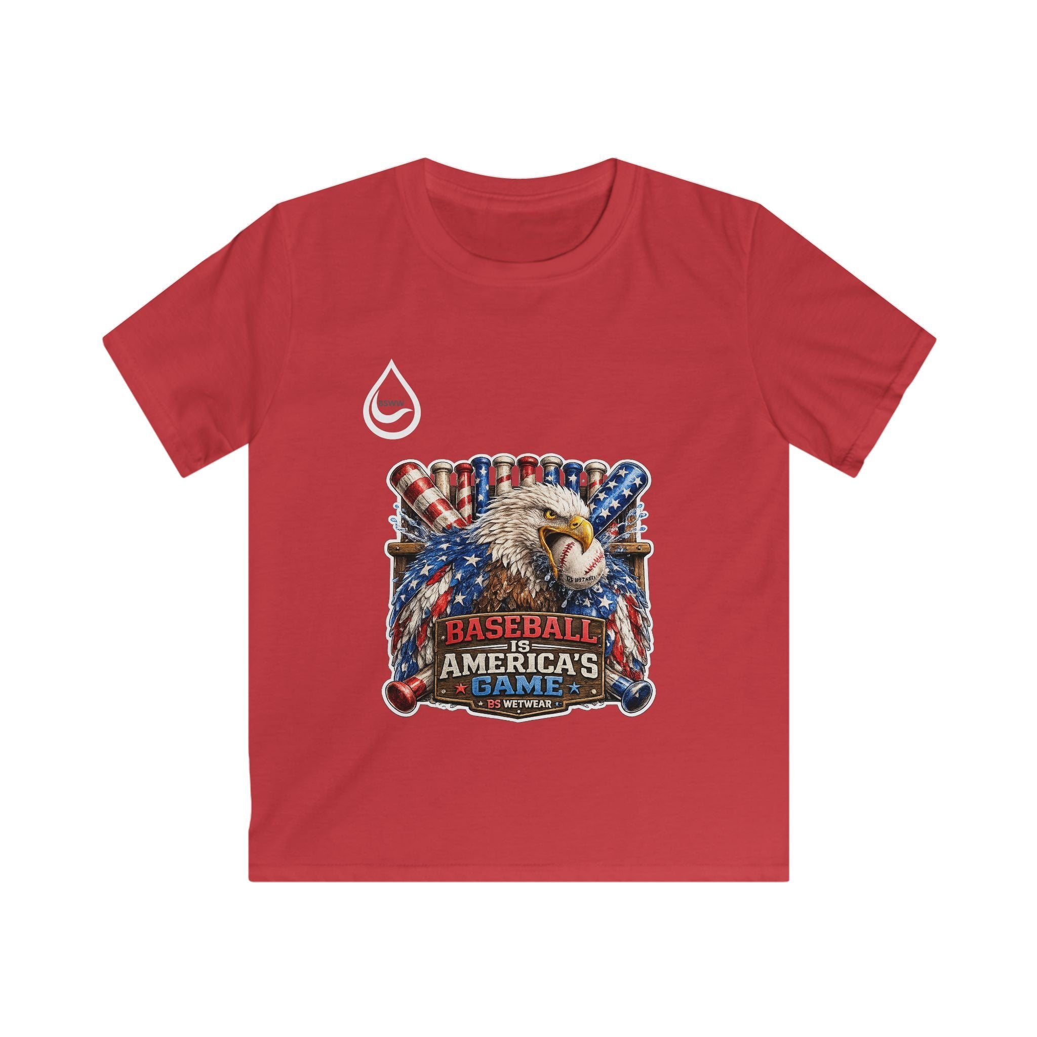 KIIDS BS WETWEAR AMERICA’S PASTIME T-SHIRT