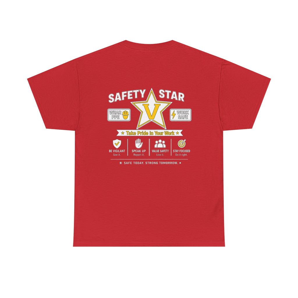 BS WETWEAR SAFETY STAR V T-SHIRT