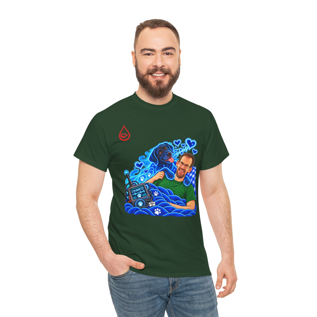 BS WETWEAR MY DOG IS BETTER THAN MEDICINE T-SHIRT