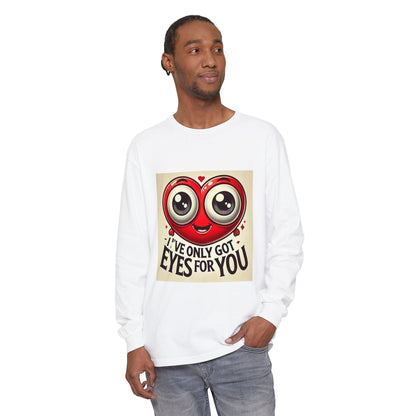 BS WETWEAR GOOGLY EYES VDAY LONG SLEEVE T-SHIRT