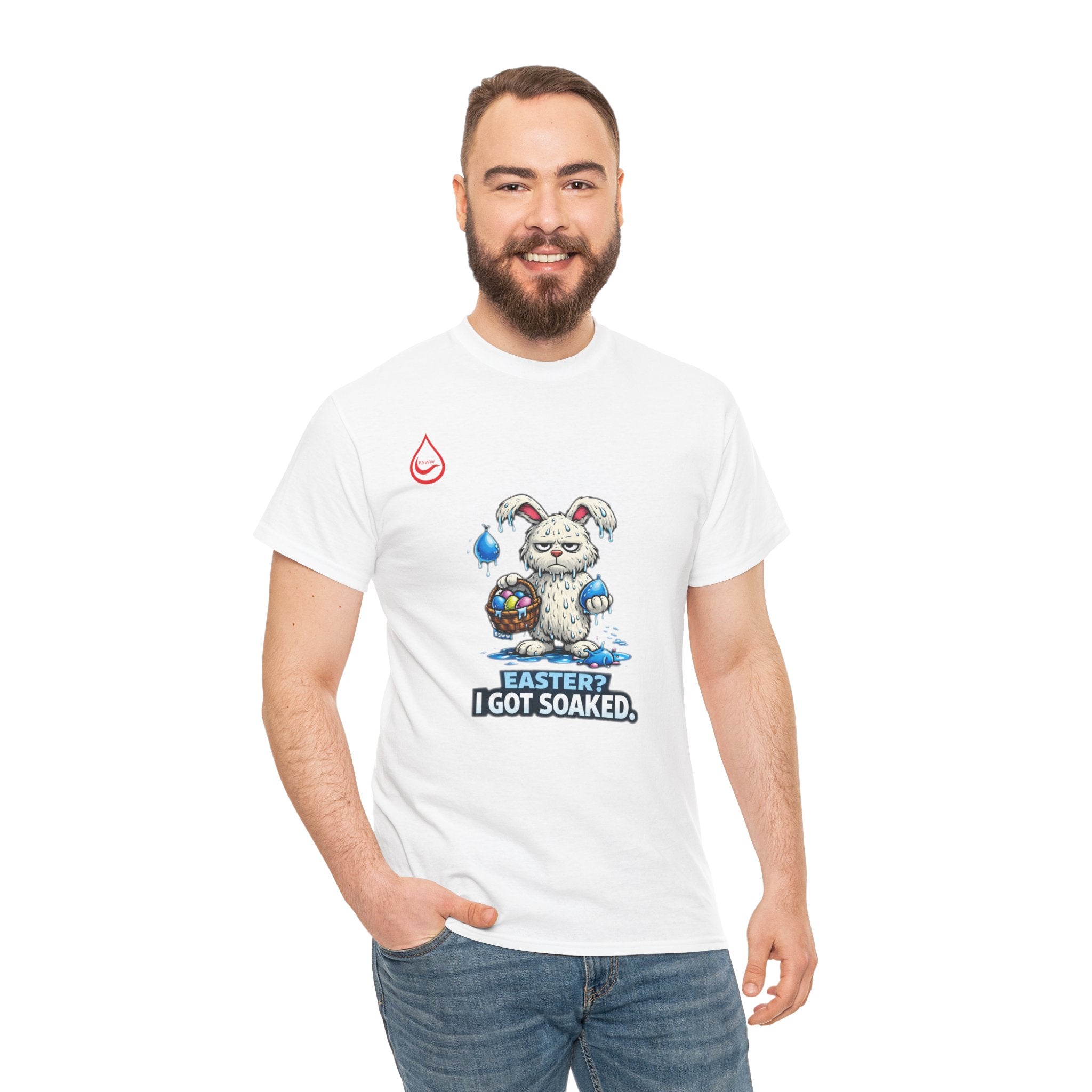 BS WETWEAR SOAKED EASTER BUNNY T-SHIRT