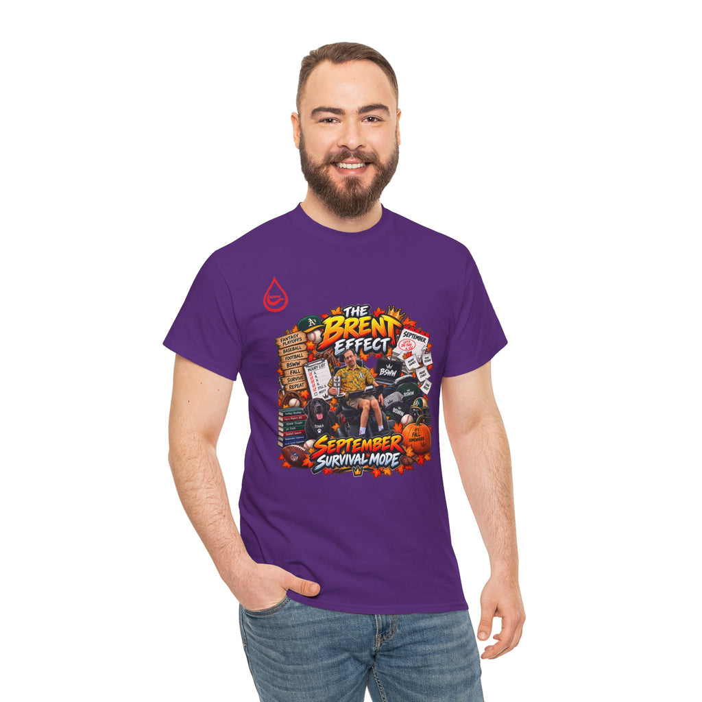 BS WETWEAR THE BRENT EFFECT FALL SPORTS MAYHEM T-SHIRT