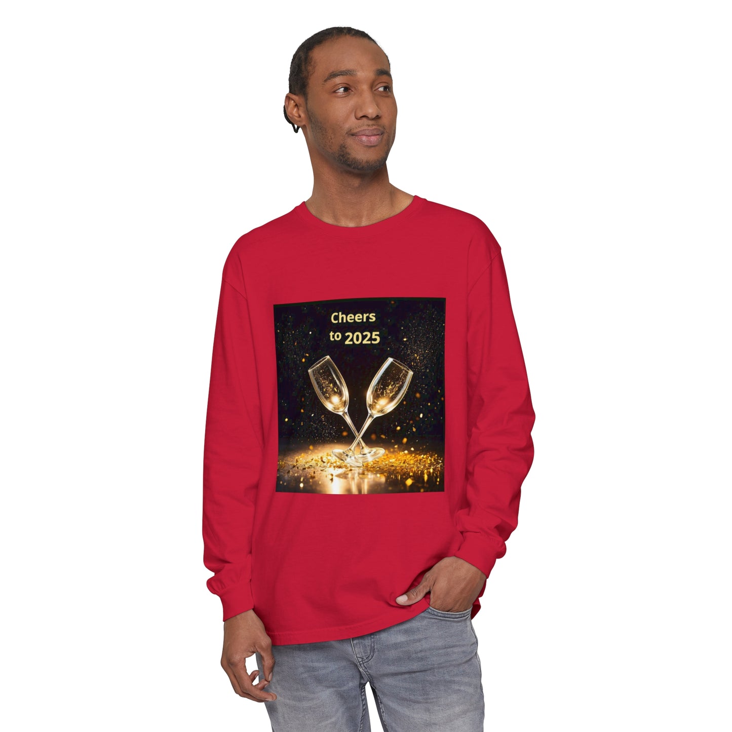 BS WETWEAR CHAMPAGNE CELEBRATION LONG  SLEEVE T-SHIRT