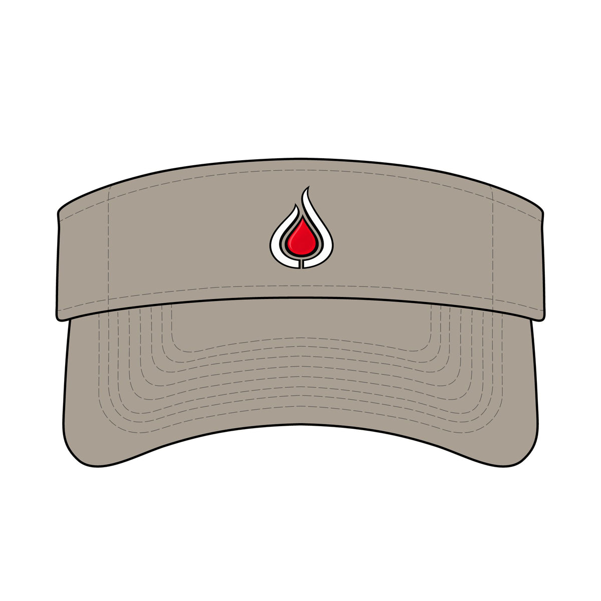 BS WETWEAR FAIRWAY DROP PERFORMANCE GOLF VISOR