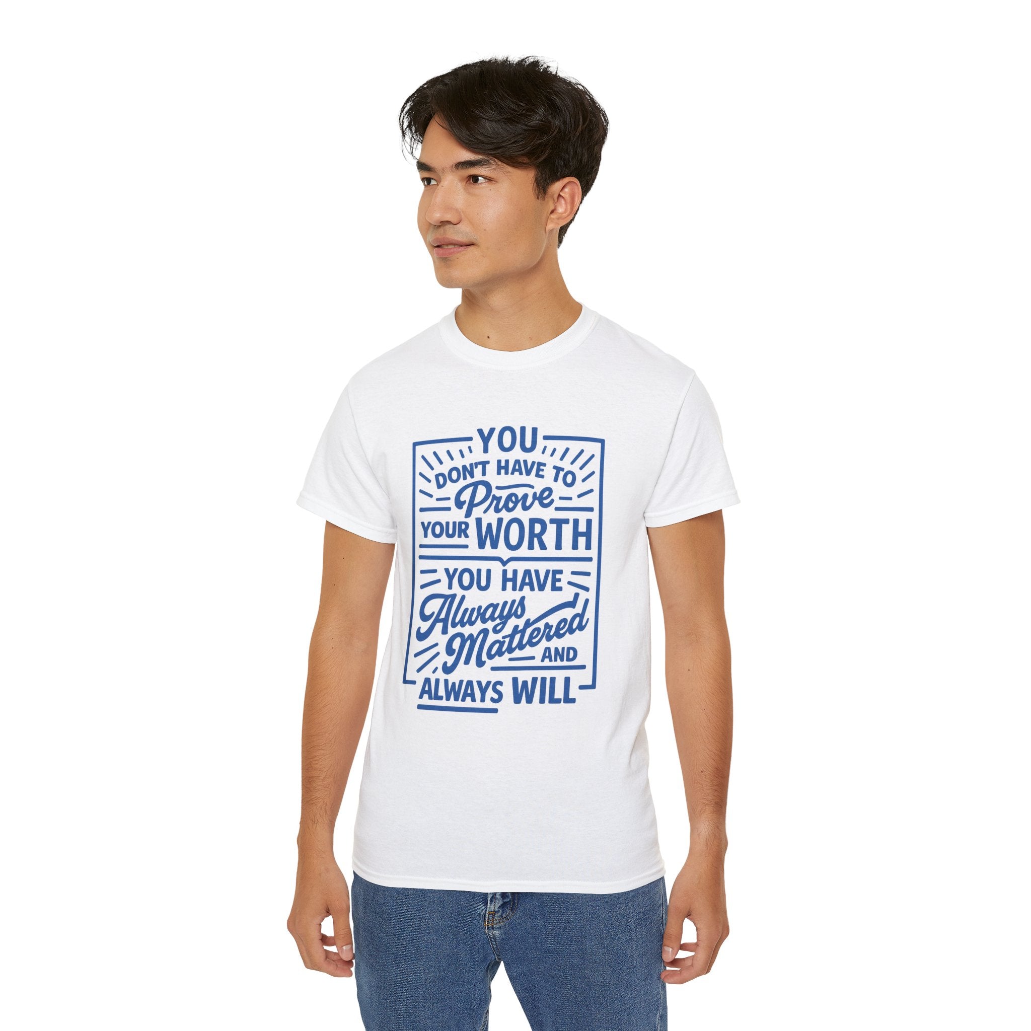 BS WETWEAR I MATTERED THEN I MATTER NOW T-SHIRT