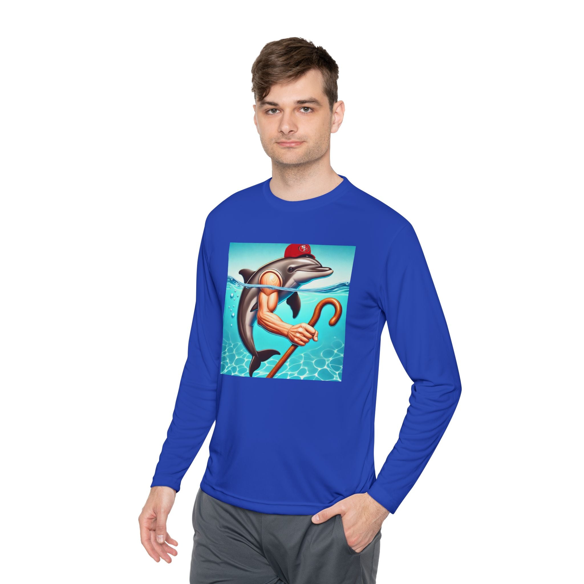 BS WETWEAR WET DADDY DOLPH LONGSLEEVE T-SHIRT